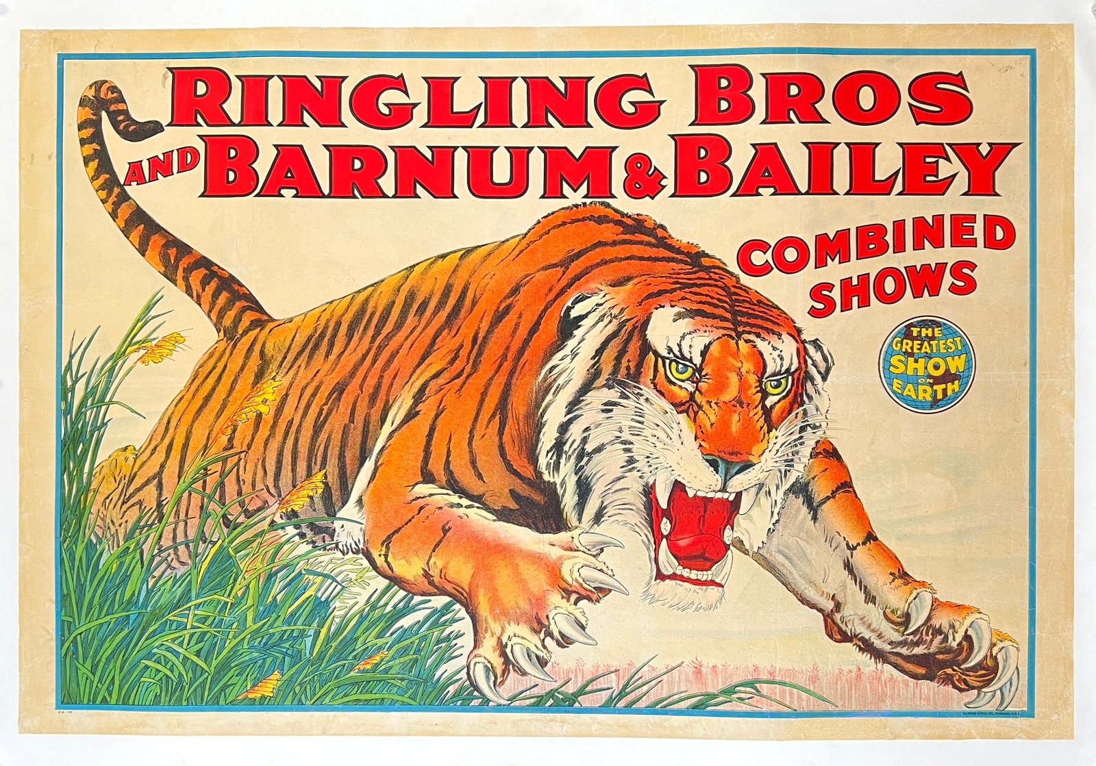 RINGLING BROS. BARNUM BAILEY CIRCUS POSTER (1 of 1)