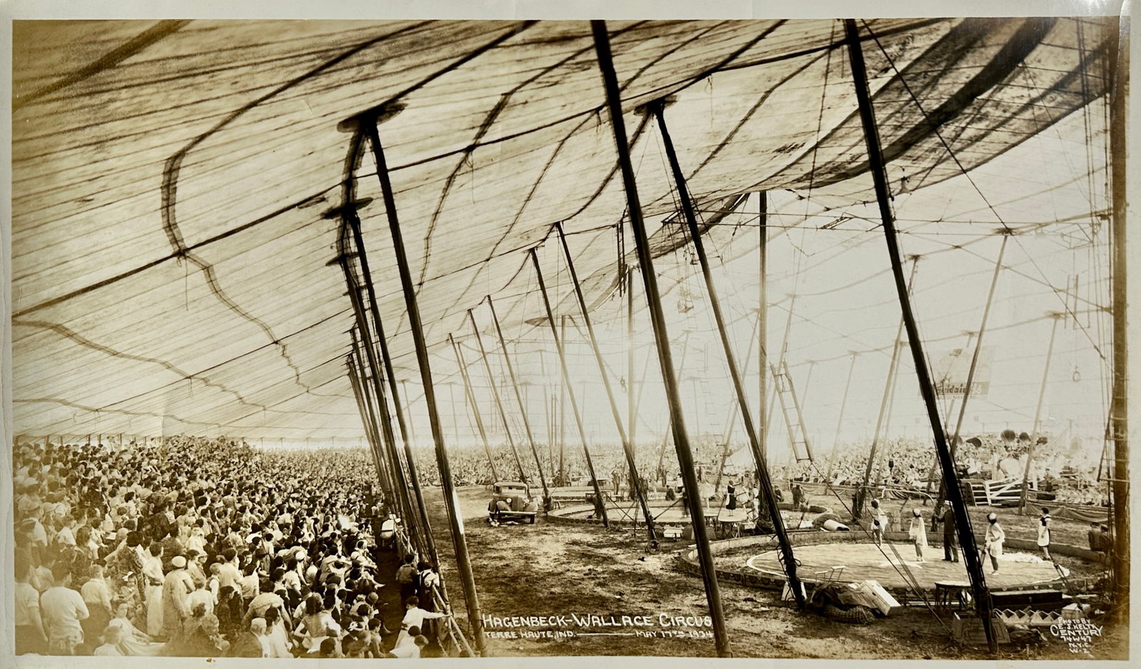 EDWARD J. KELTY PHOTOGRAPH - HAGENBECK WALLACE CIRCUS (1 of 2)