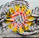 LARGE CIRCUS WAGON WHEEL