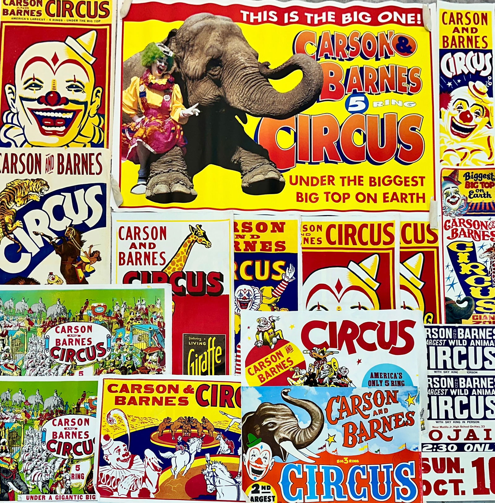 CIRCUS POSTER COLLECTION (1 of 1)