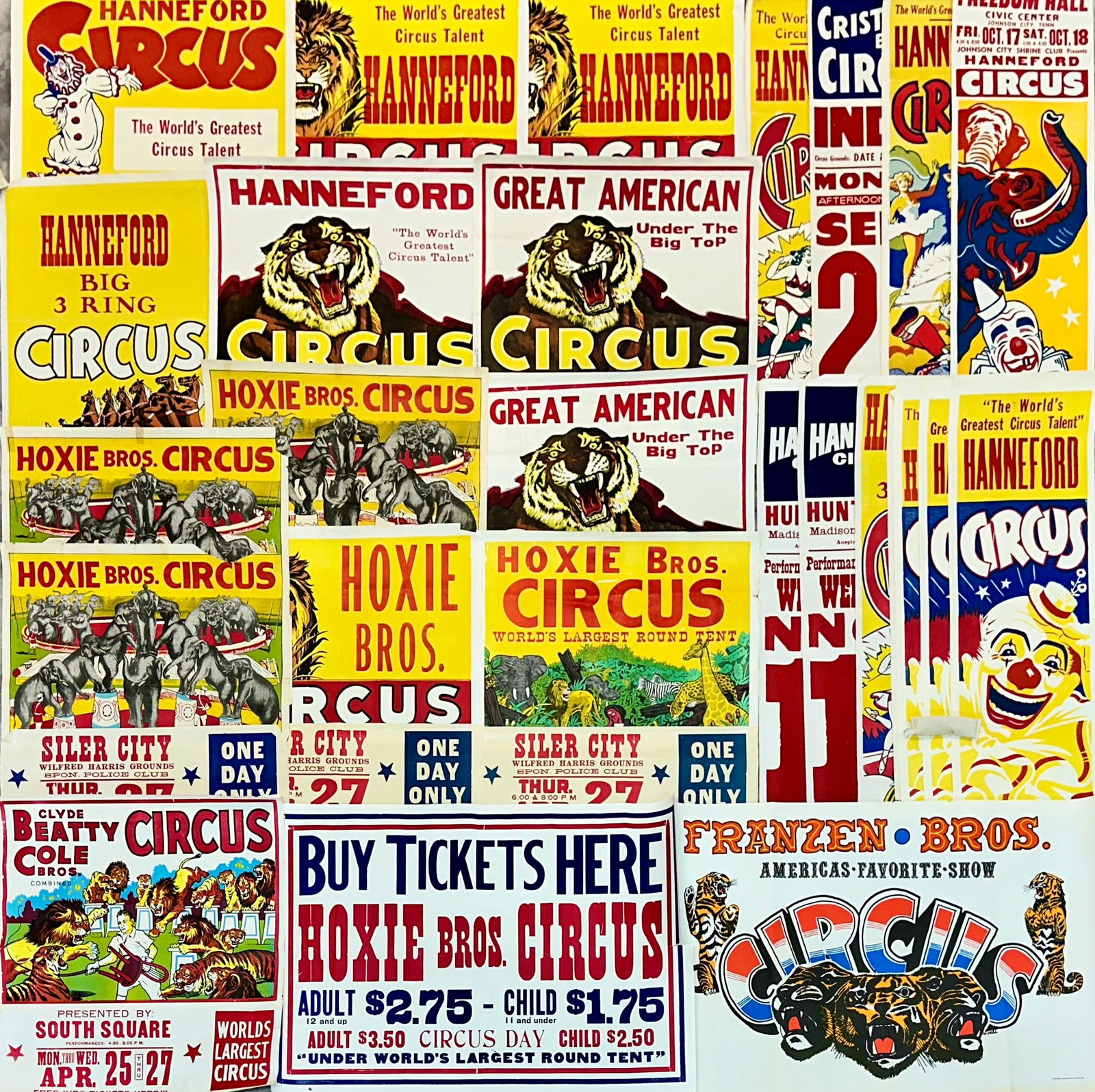 CIRCUS POSTER COLLECTION (1 of 1)
