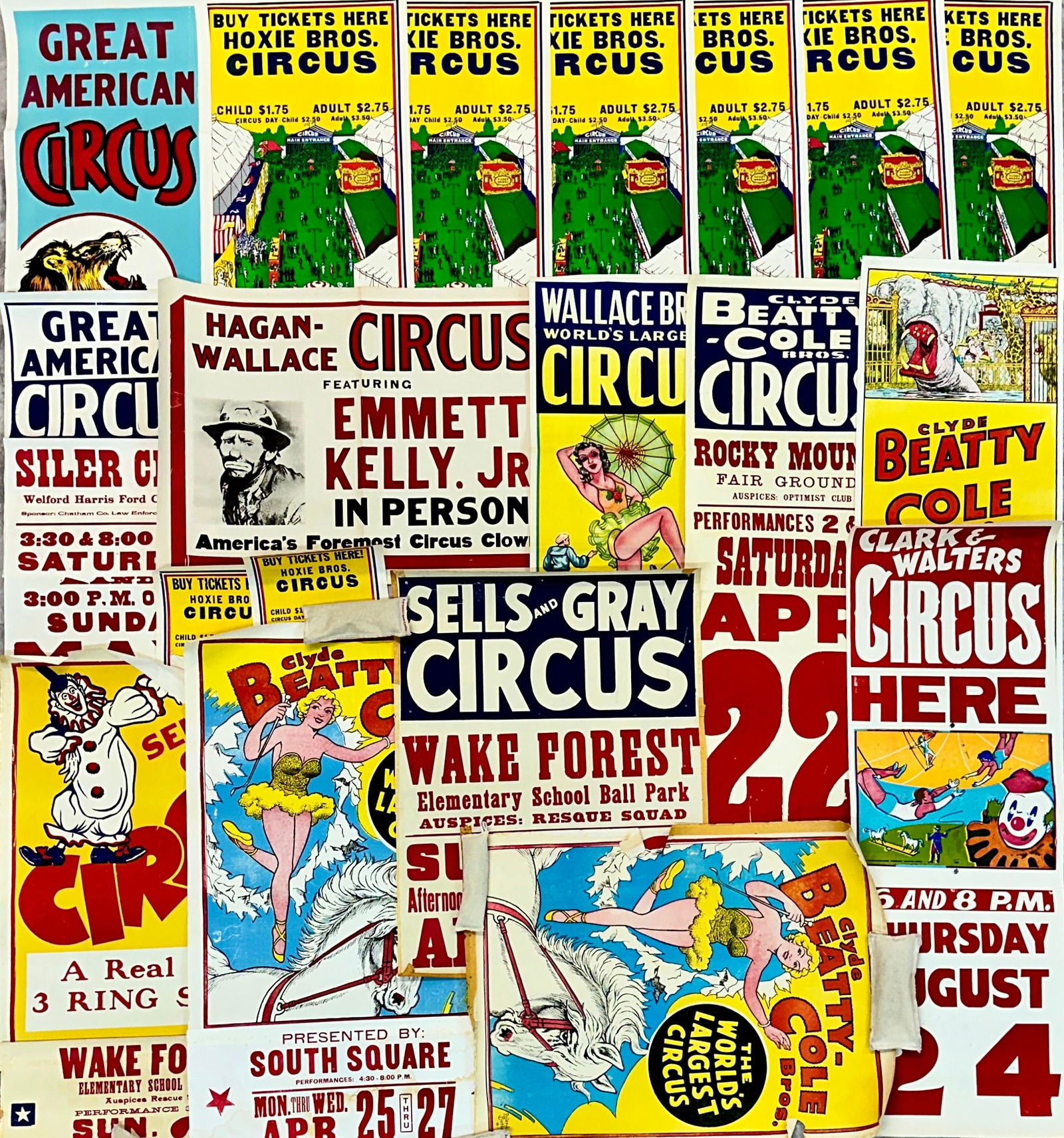 CIRCUS POSTER COLLECTION (1 of 1)
