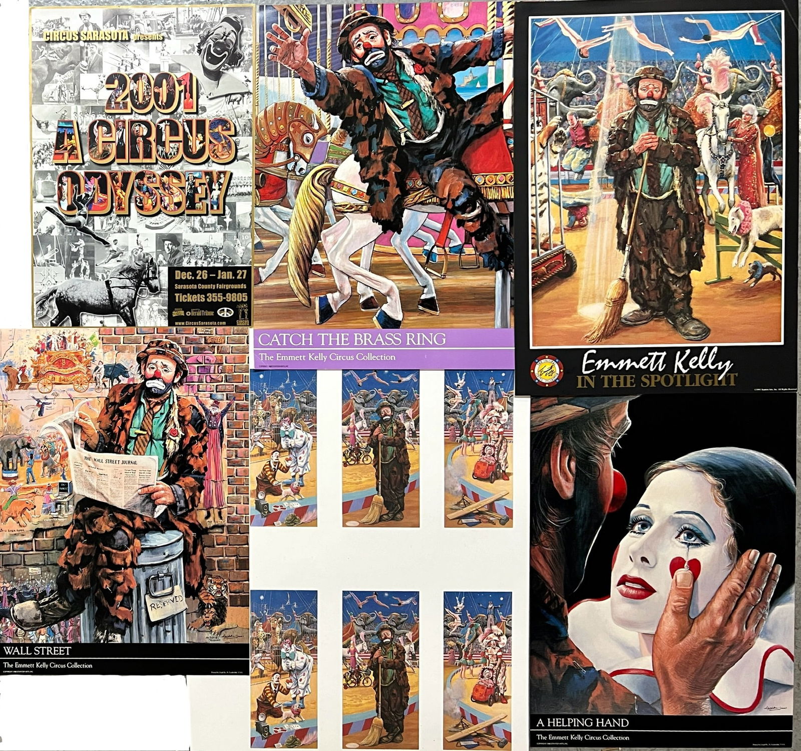EMMETT KELLY POSTER COLLECTION (1 of 1)