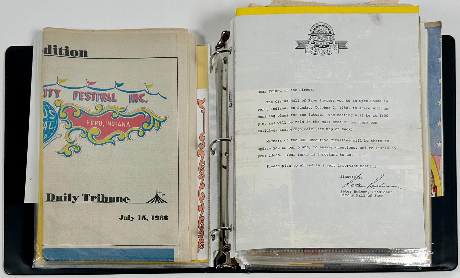 PERU - CIRCUS HALL OF FAME HISTORY (1 of 4)