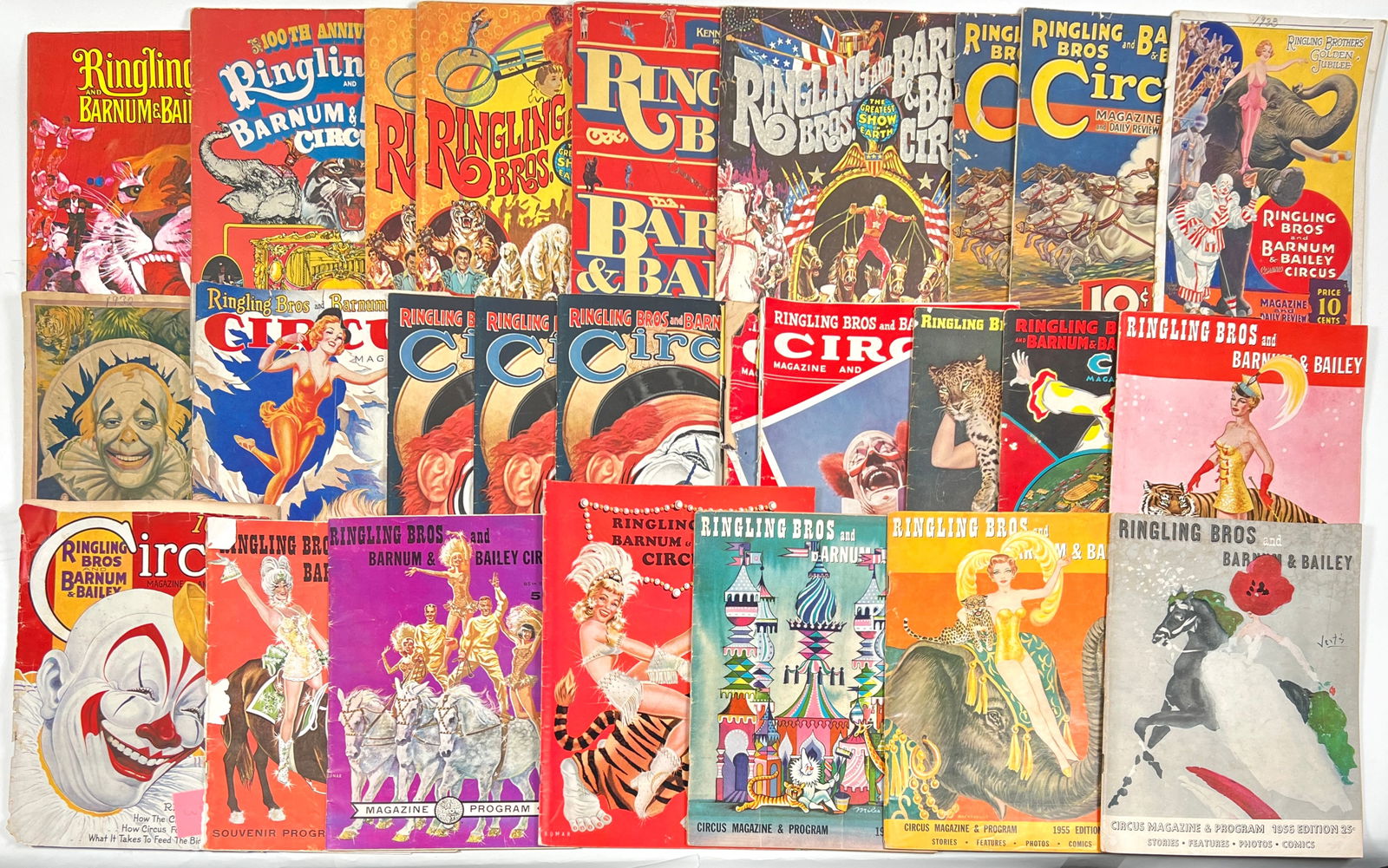 RINGLING BROS. BARNUM BAILEY CIRCUS PROGRAMS (1 of 1)