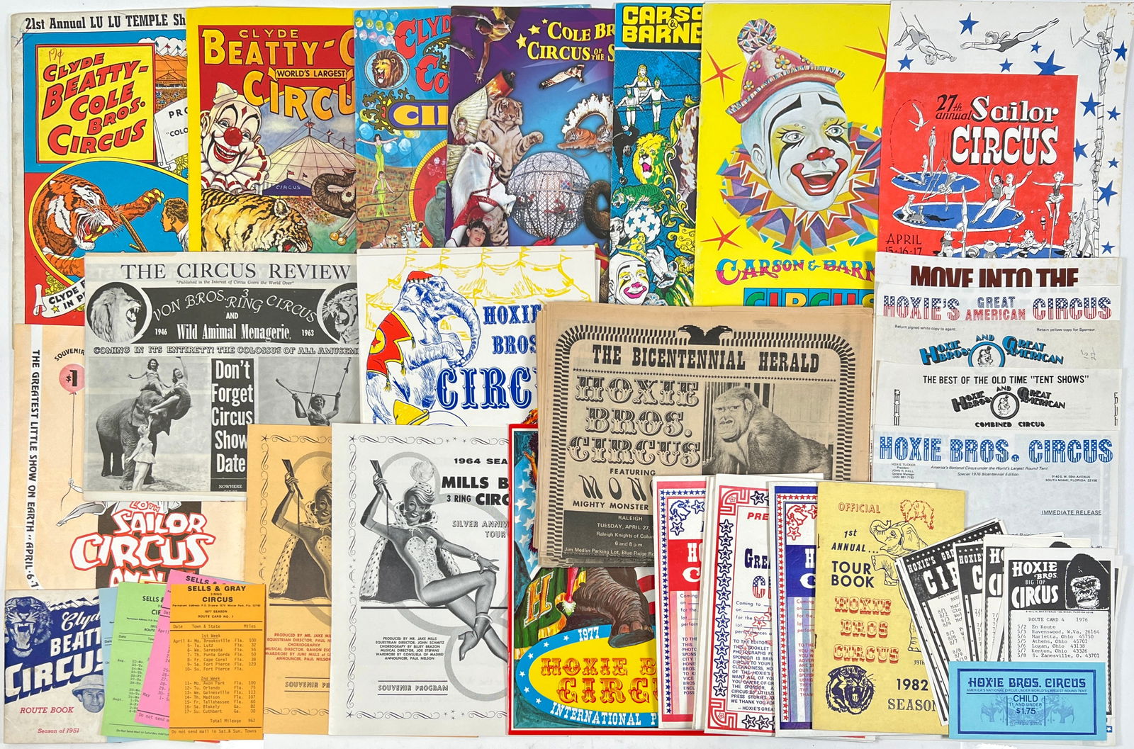 COLLECTION OF CIRCUS LITERATURE (1 of 1)