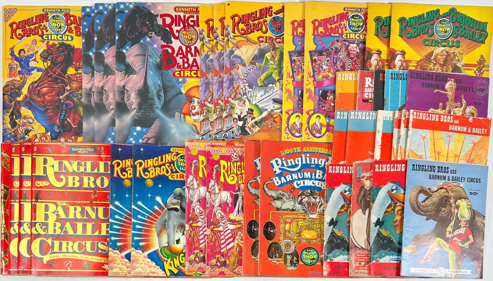 RINGLING BROS. BARNUM BAILEY CIRCUS PROGRAMS (1 of 1)
