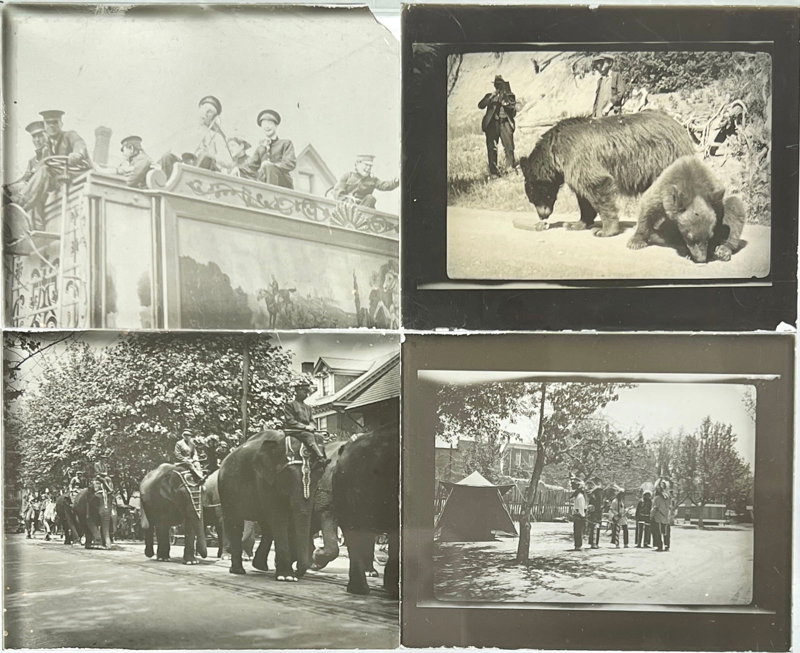 GLASS PHOTO SLIDES - CIRCUS (1 of 1)