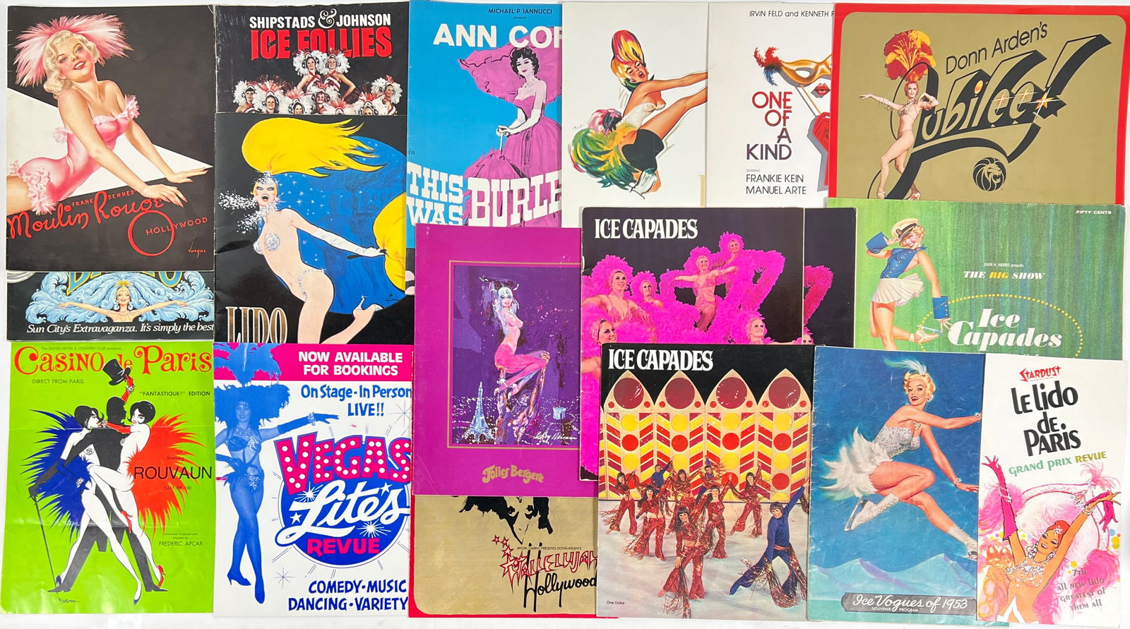 BURLESQUE AND ICE SHOW PROGRAMS (1 of 1)