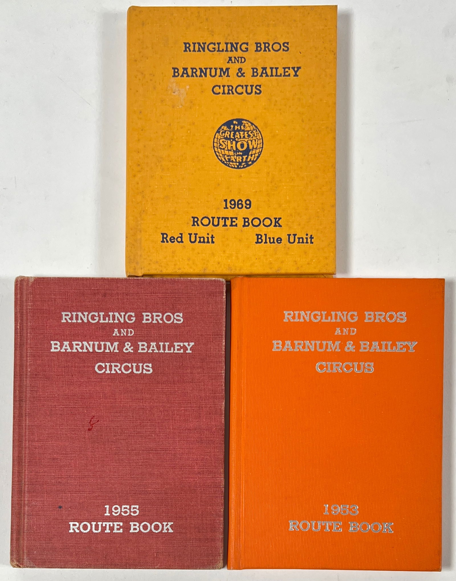 RINGLING BROS. BARNUM BAILEY CIRCUS ROUTE BOOKS (1 of 1)