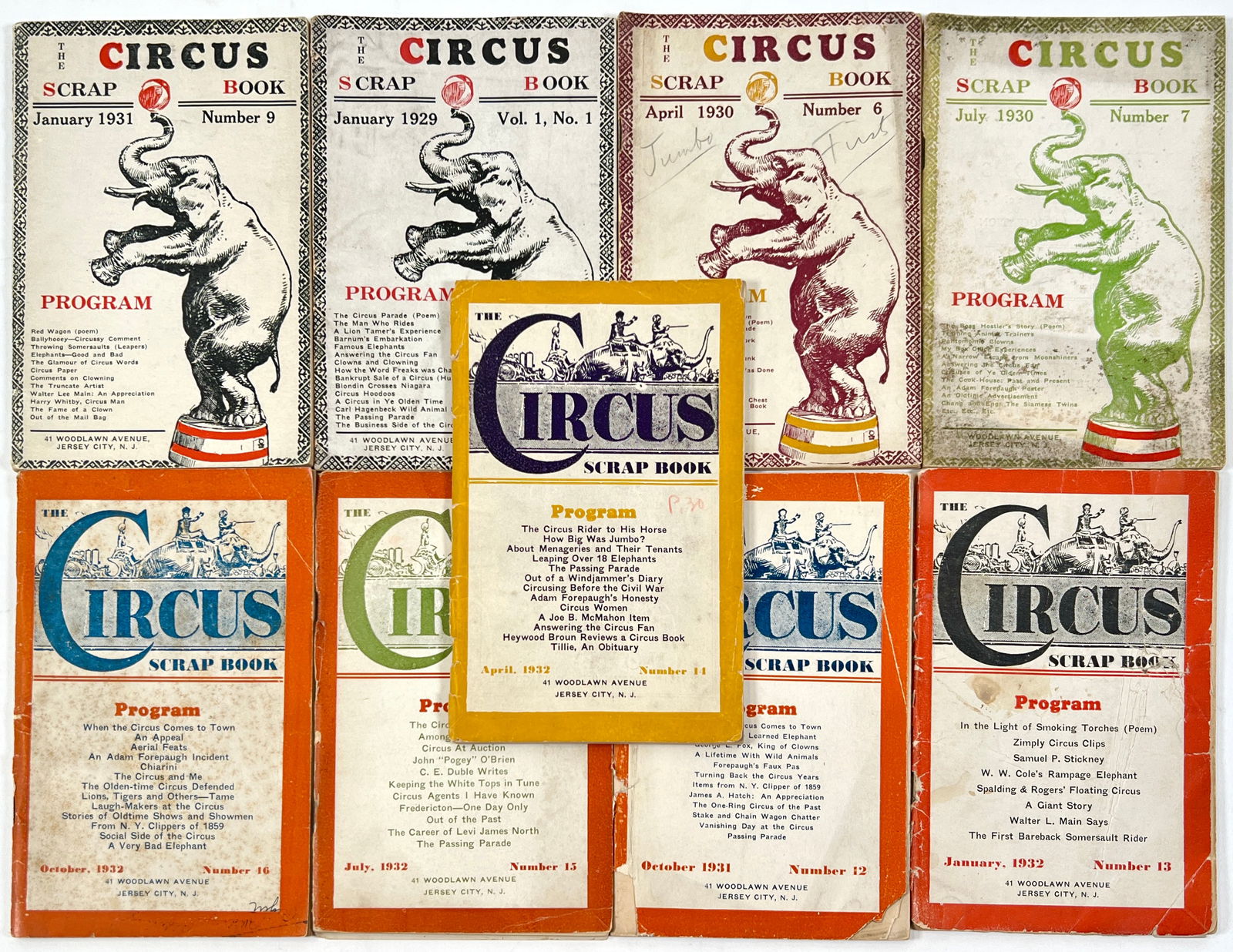 CIRCUS SCRAP BOOK COLLECTION (1 of 1)