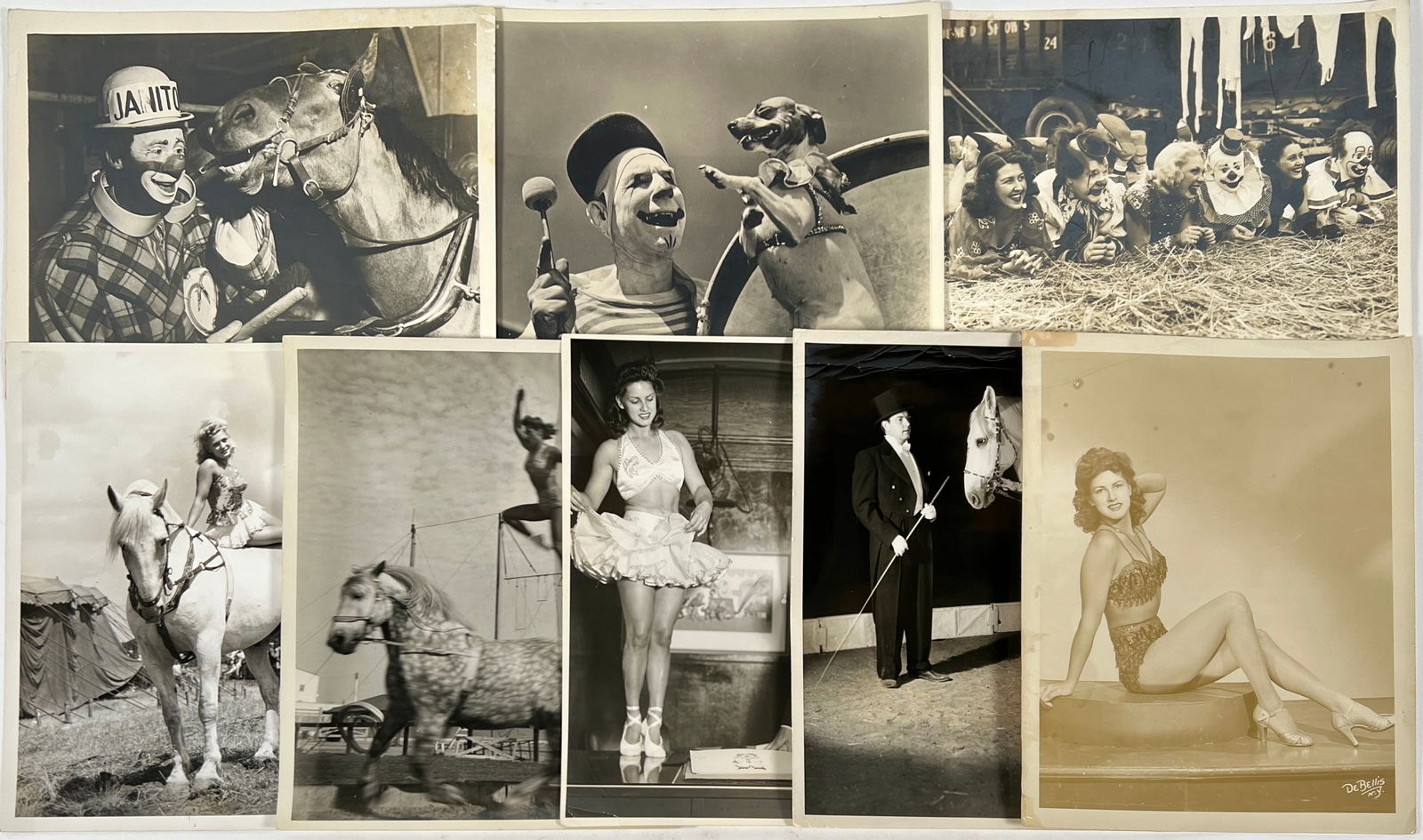 VINTAGE CIRCUS PHOTOGRAPH COLLECTION (1 of 1)