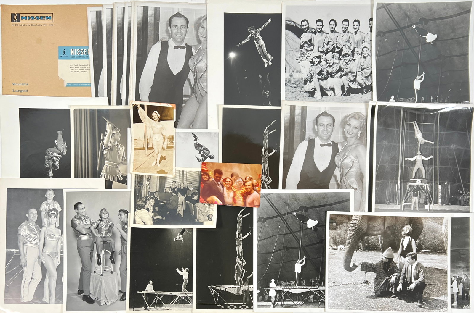 CANESTRELLI FAMILY CIRCUS PHOTOGRAPHS: 8"X10"