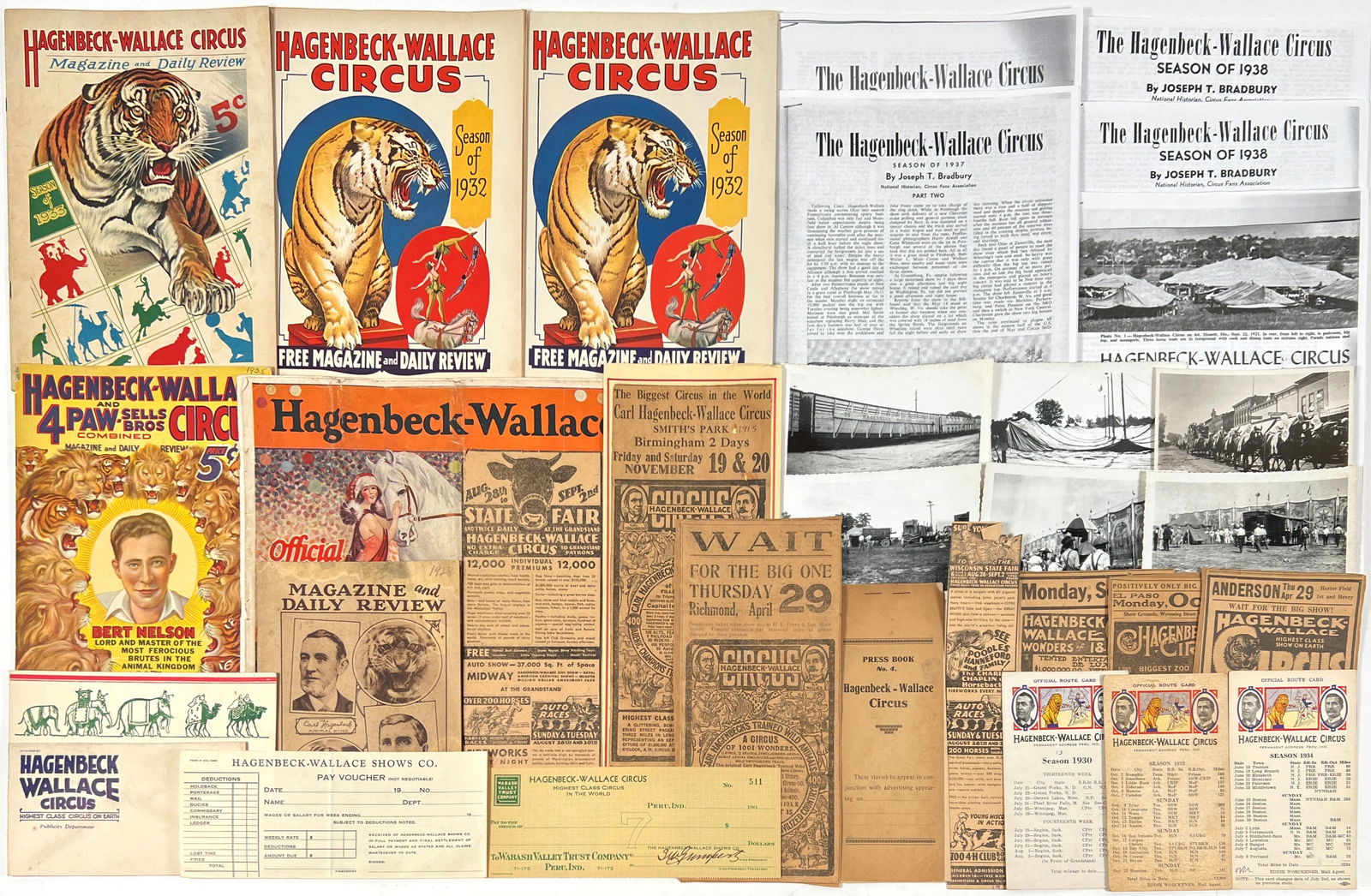 HAGENBECK WALLACE CIRCUS COLLECTION (1 of 1)