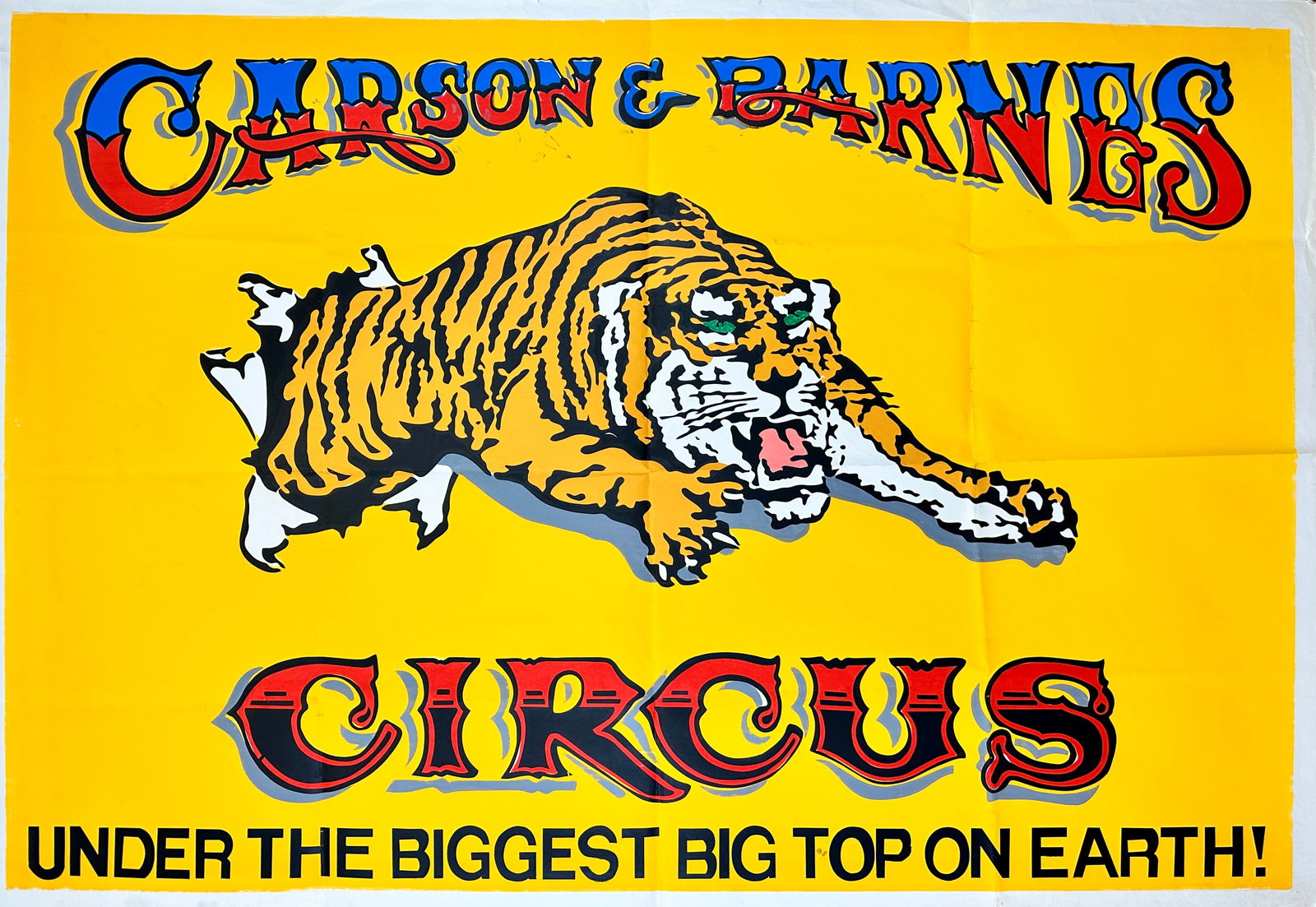 CARSON & BARNES CIRCUS POSTER (1 of 1)
