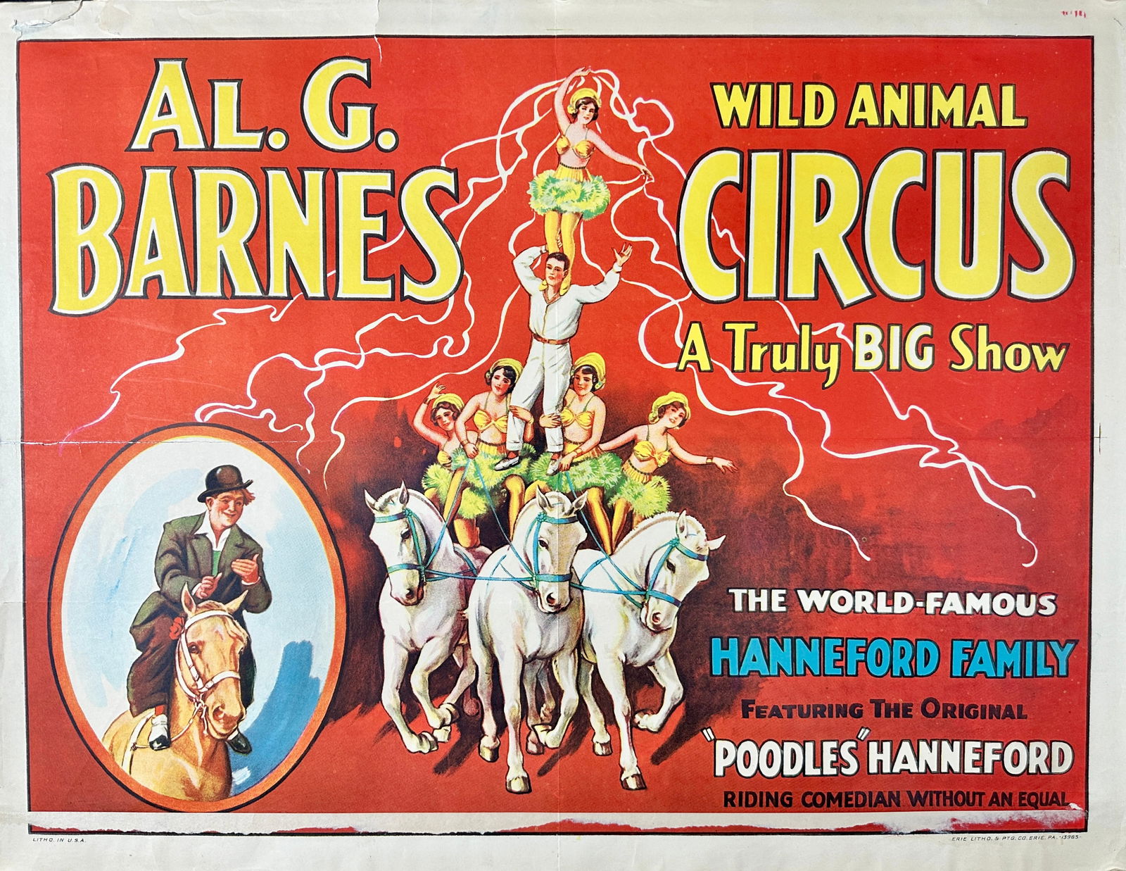 AL G. BARNES CIRCUS POSTER (1 of 1)