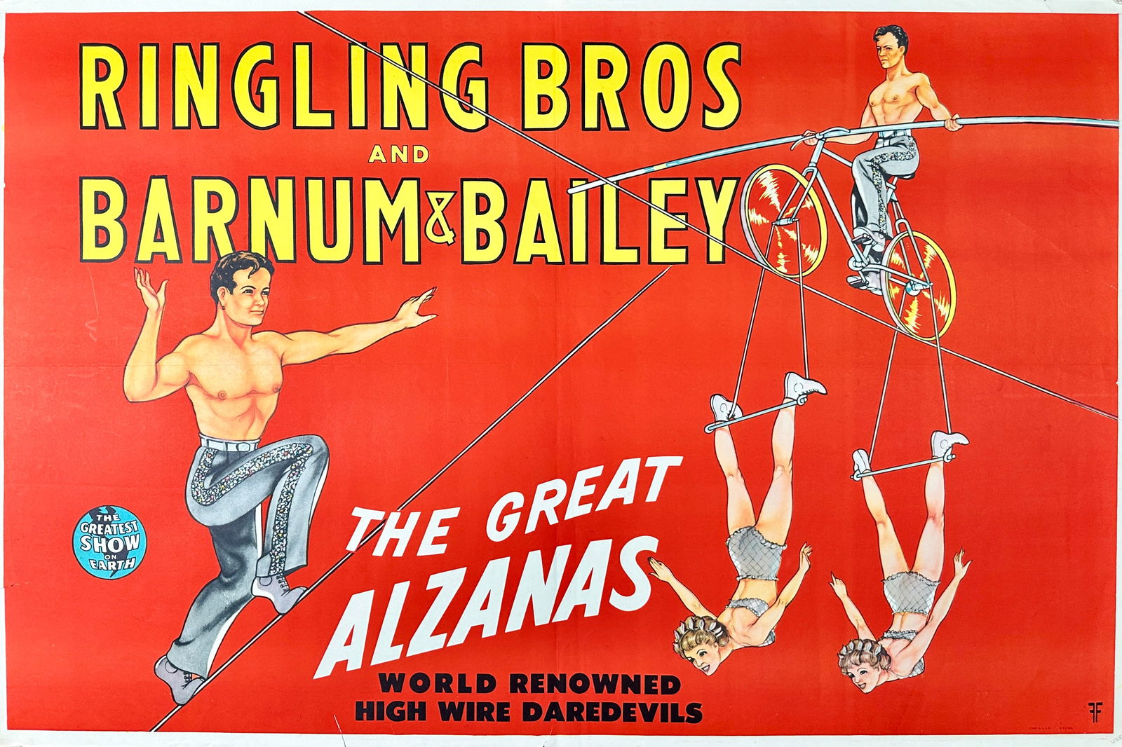 RINGLING BROS. BARNUM BAILEY CIRCUS POSTER (1 of 1)
