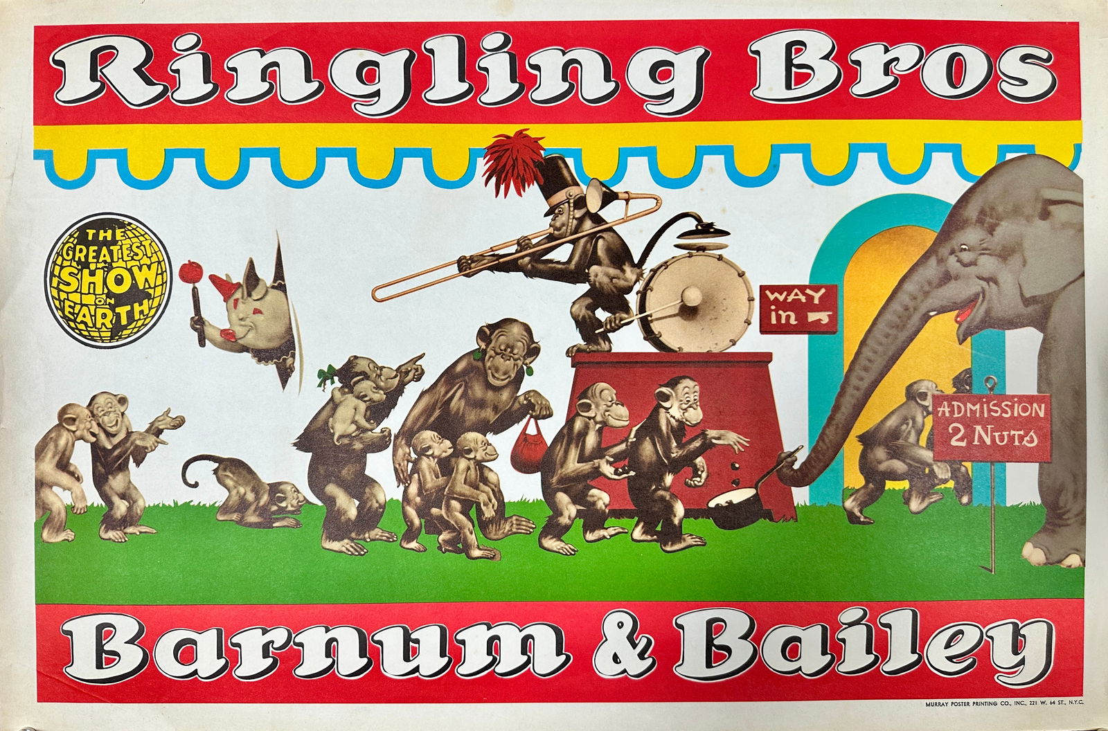 RINGLING BROS. BARNUM BAILEY CIRCUS POSTER (1 of 1)