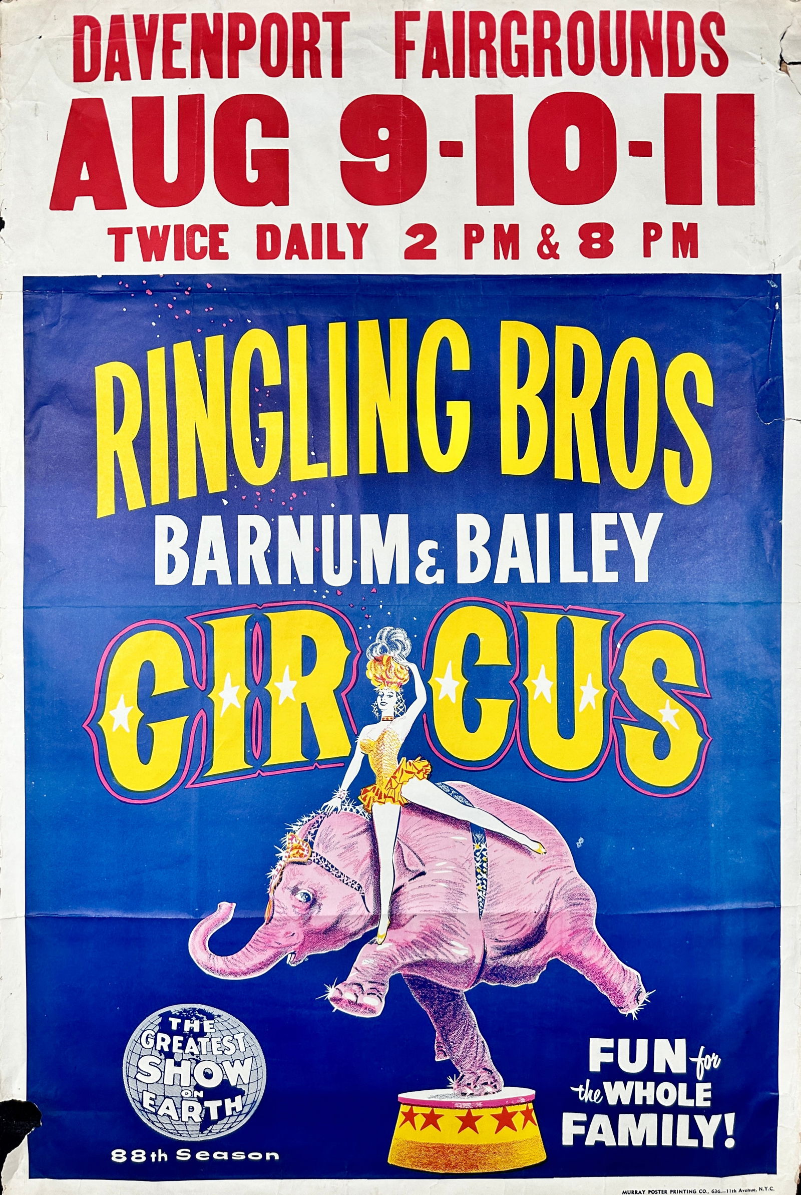 RINGLING BROS. BARNUM BAILEY CIRCUS POSTER (1 of 1)