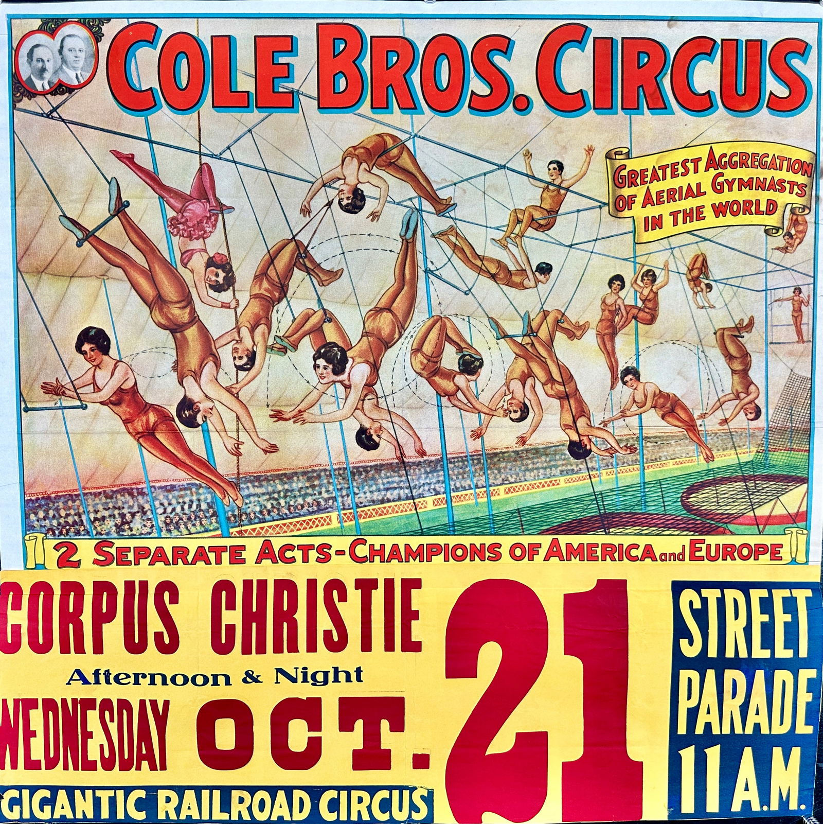 COLE BROS. CIRCUS POSTER (1 of 1)