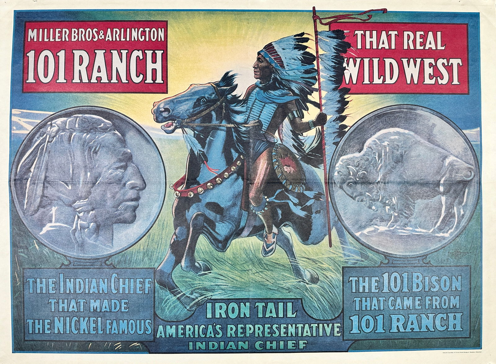 MILLER BROS. 101 RANCH POSTER (1 of 1)