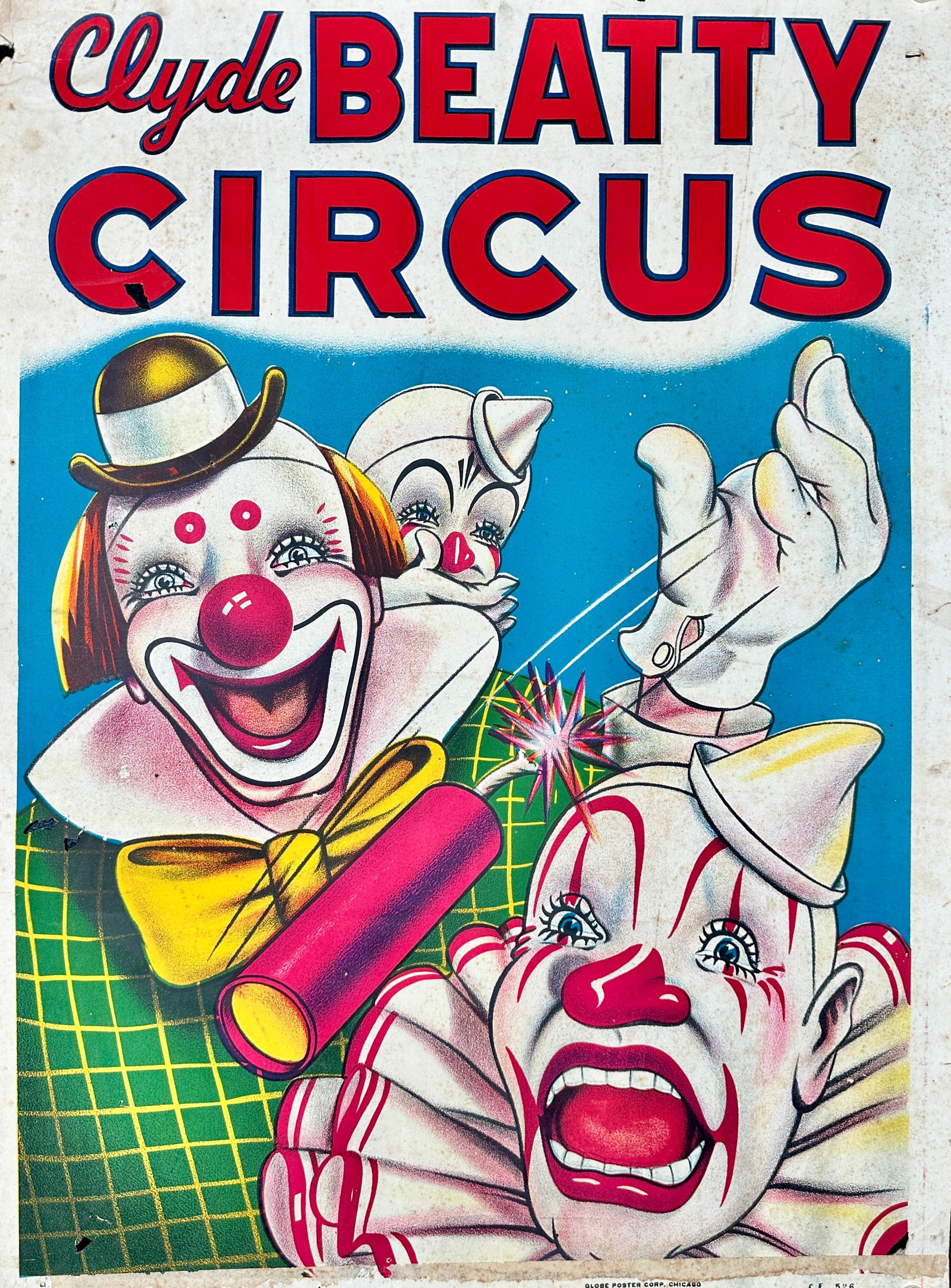 CLYDE BEATTY CIRCUS POSTER (1 of 1)