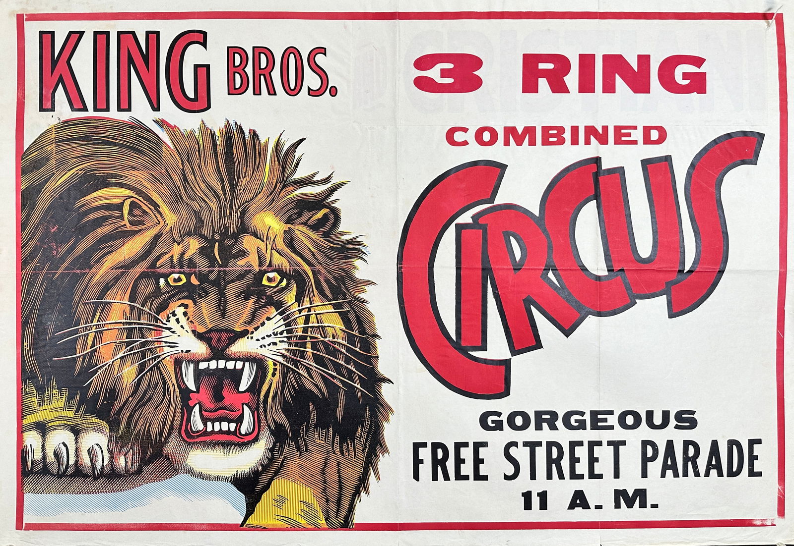 KING BROS. CIRCS POSTER (1 of 1)