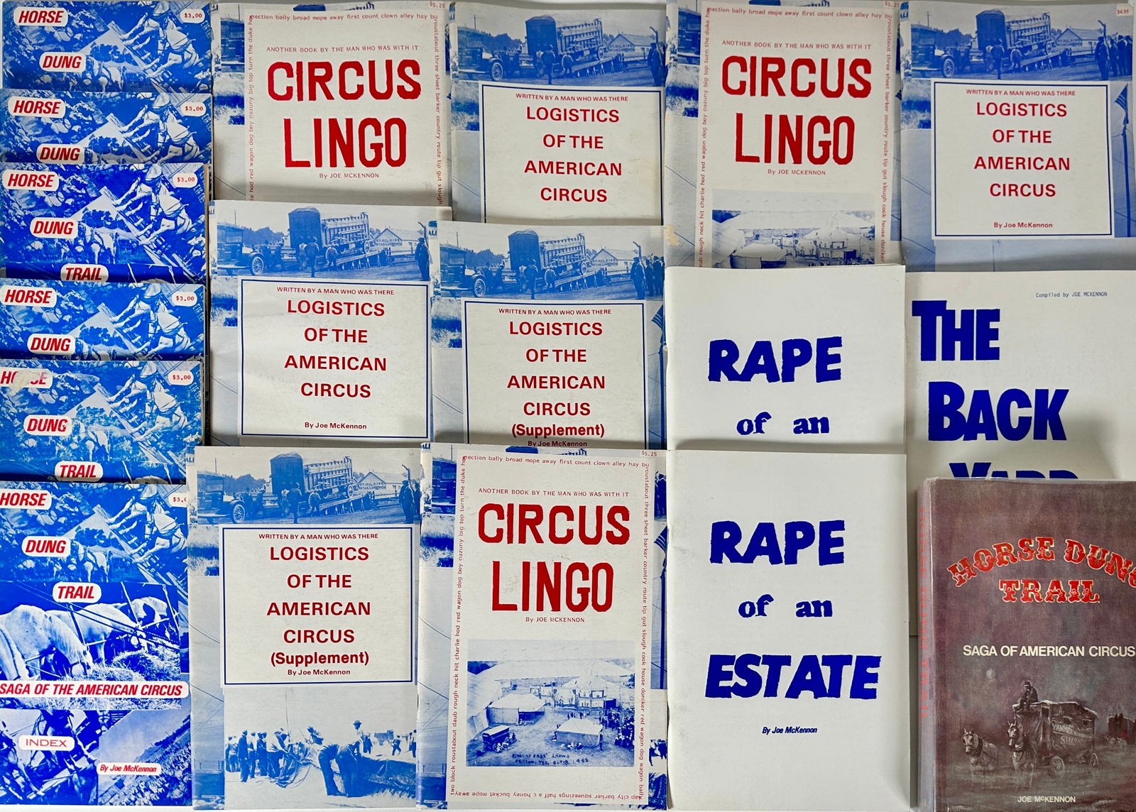 JOE MCKENNON CIRCUS BOOKS (1 of 5)