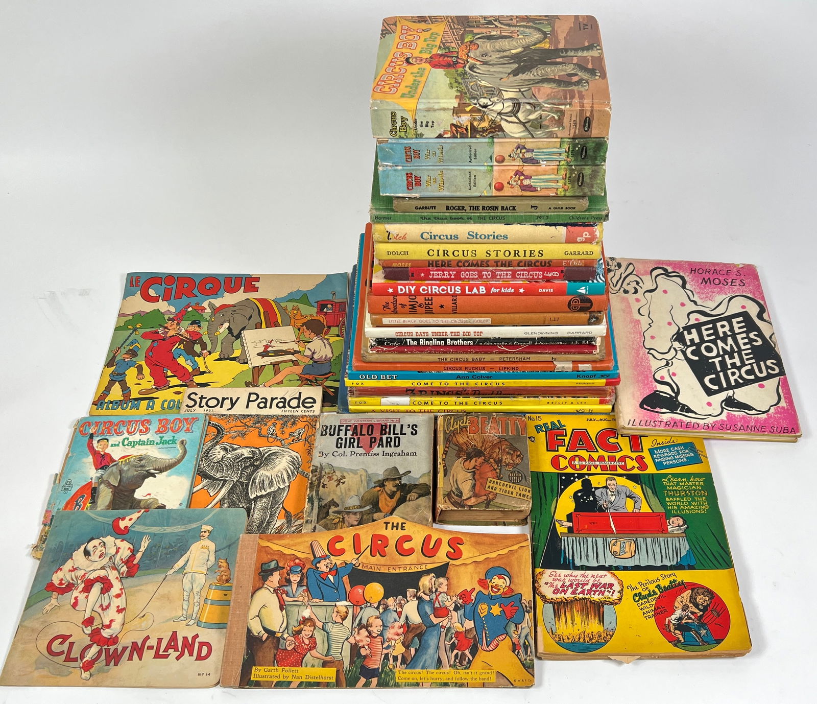 CHILDREN'S CIRCUS BOOK COLLECTION (1 of 2)