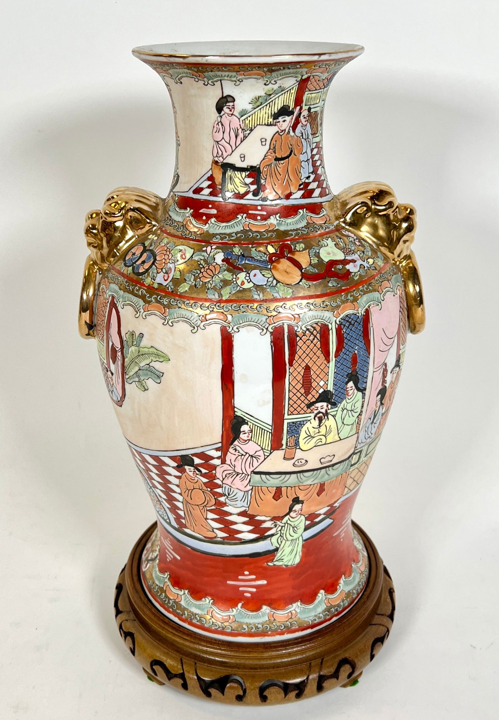 ASIAN FIGURAL URN (1 of 2)