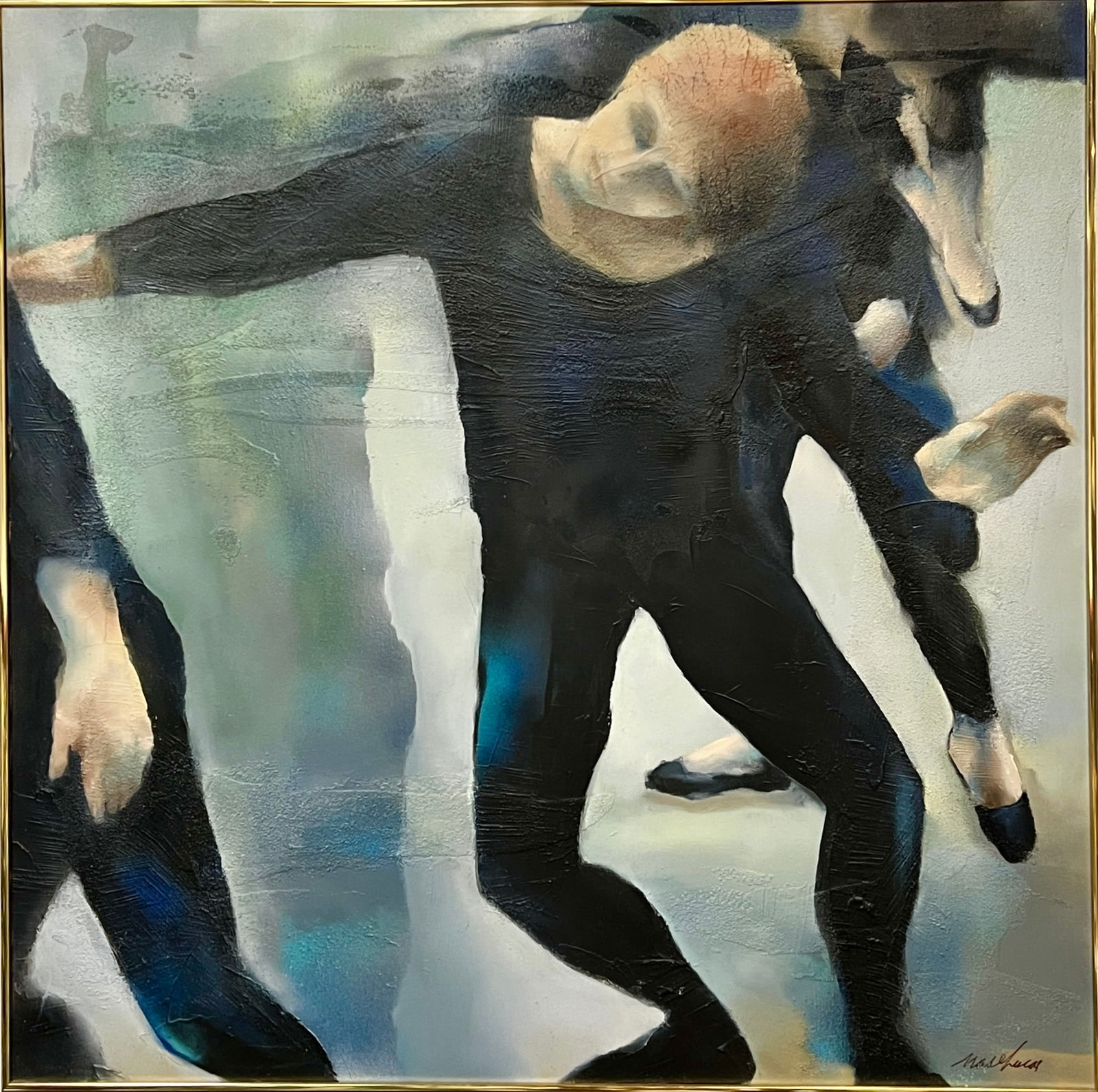 MASE LUCAS PAINTING OF DANCER (1 of 2)