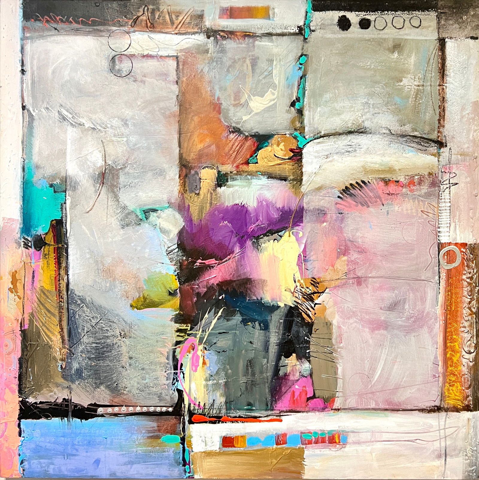 LARGE JONAS GERARD PAINTING (1 of 1)