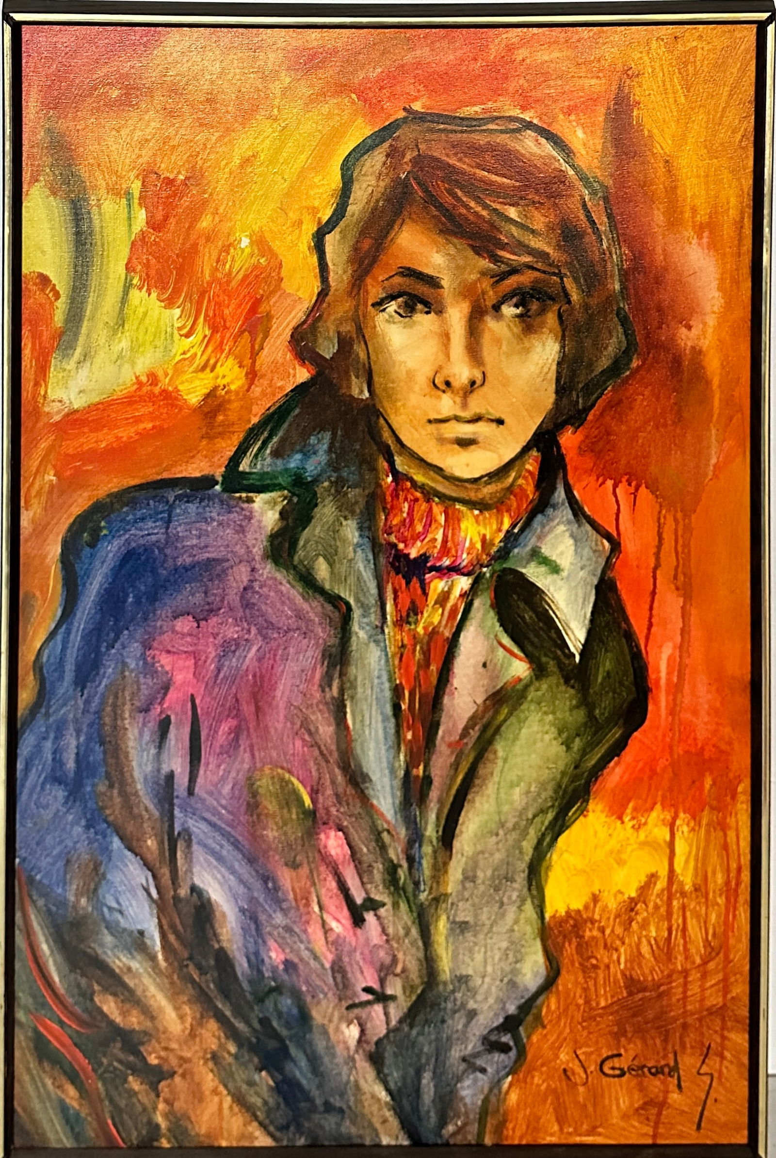 JONAS GERARD PORTRAIT PAINTING (1 of 2)