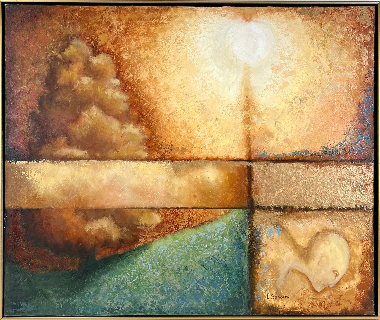 LYNN SANDERS PAINTING (1 of 2)