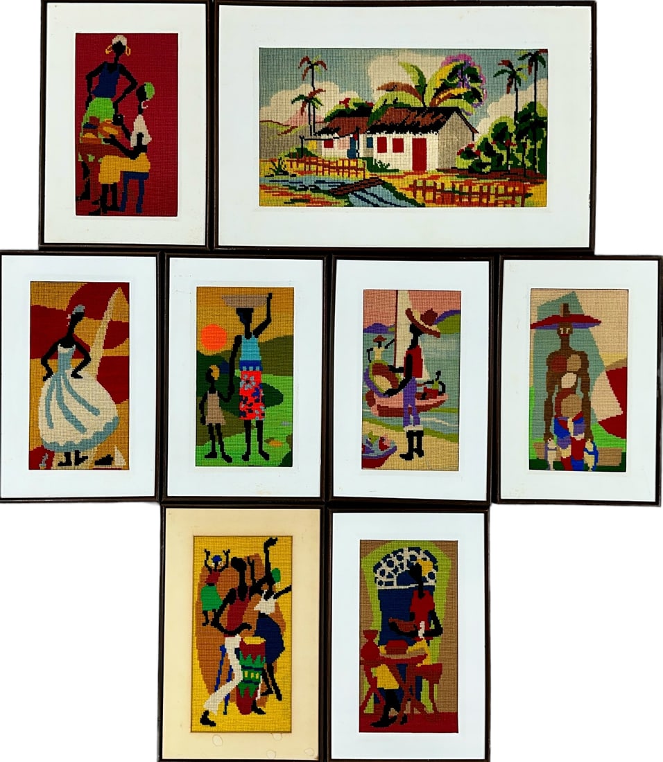 HILDA B.  YORDAN NEEDLEPOINT ART (1 of 1)