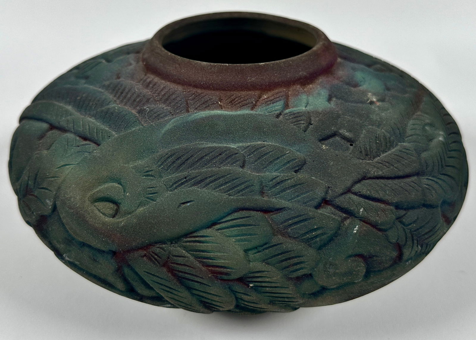 RAKU POTTERY VESSEL - JINSONG KIM (1 of 2)