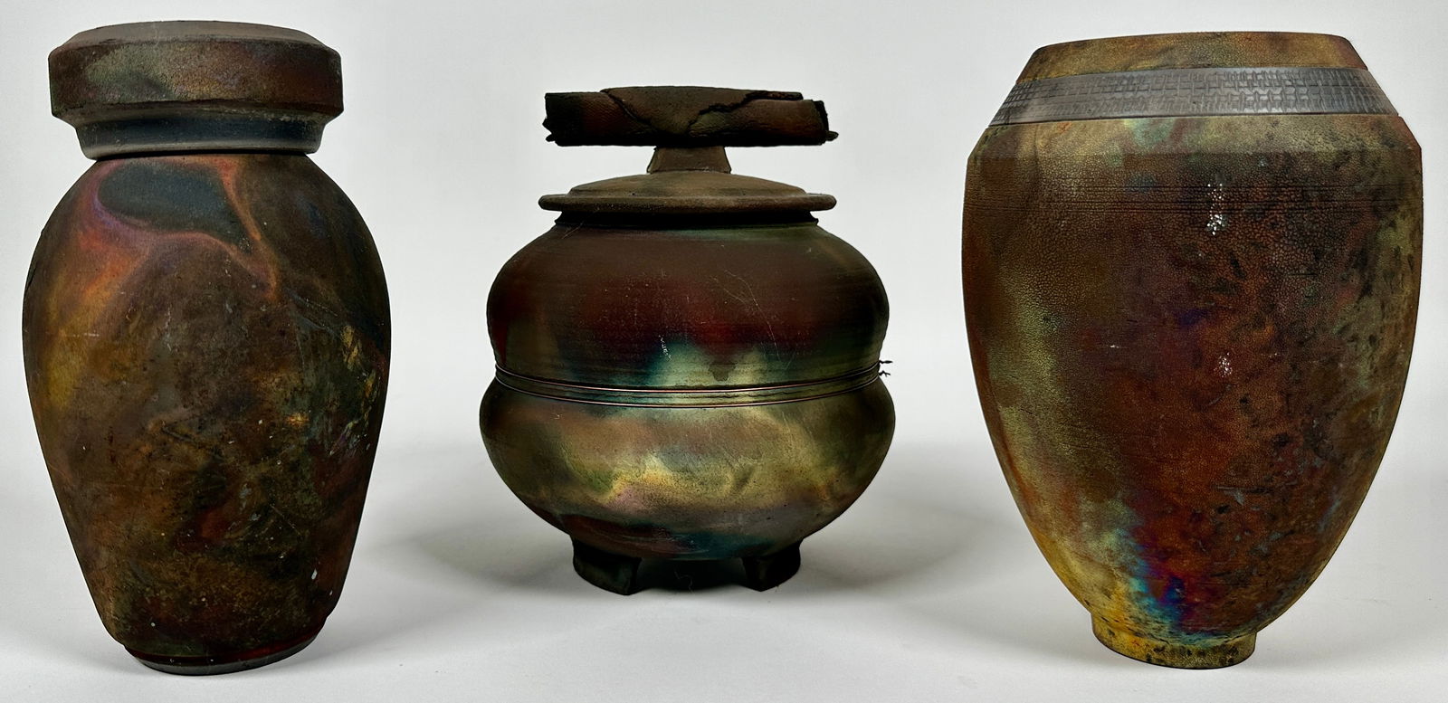 RAKU POTTERY VESSELS - JINSON KIM (1 of 3)