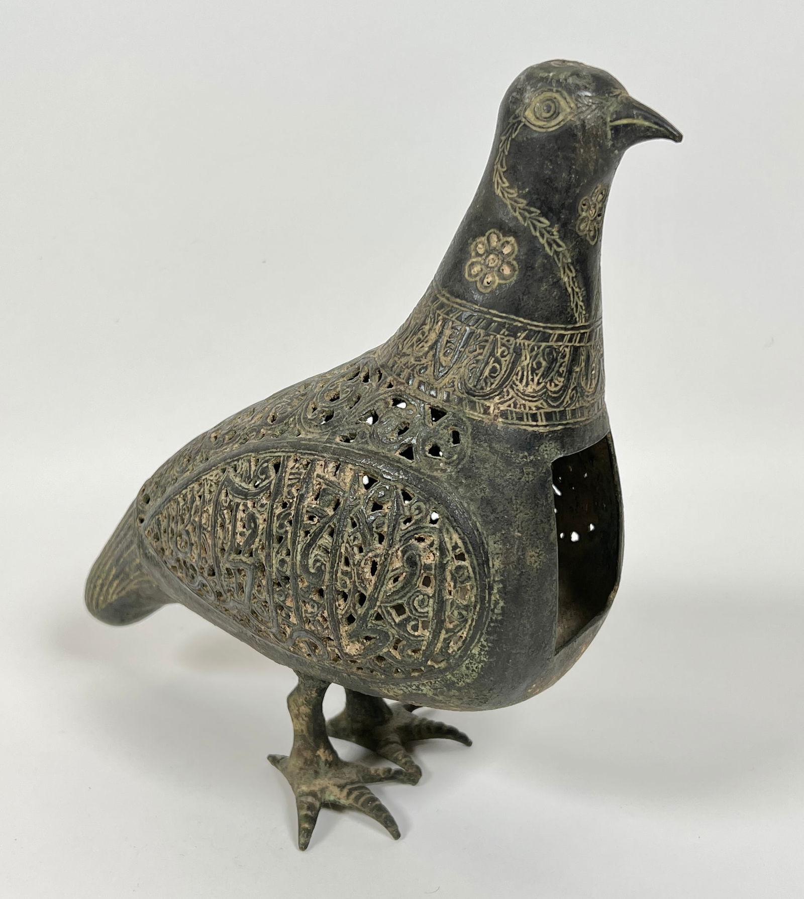 ISLAMIC BRONZE INCENSE BURNER (1 of 4)