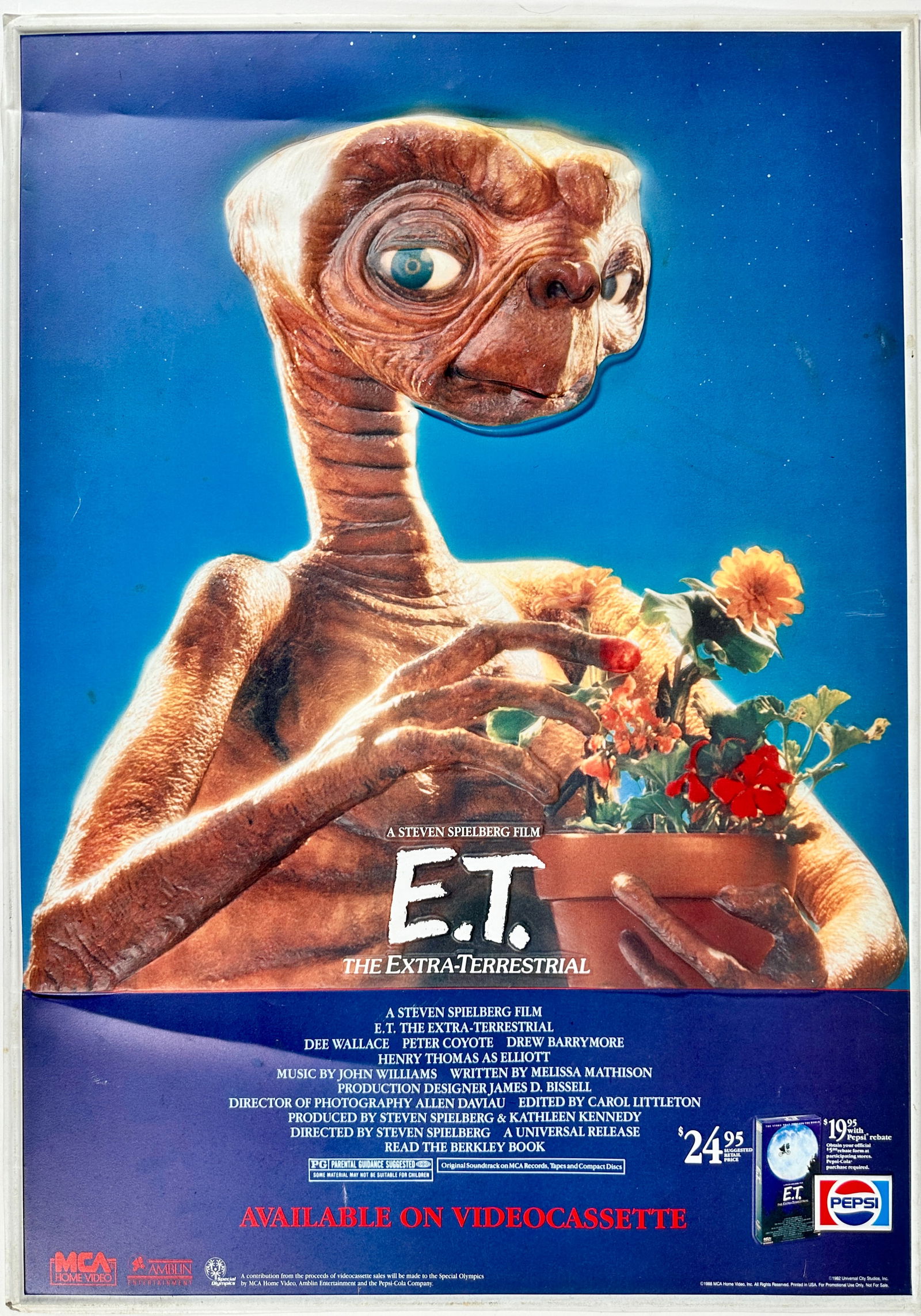 E.T. MOTION PICTURE PEPSI ADVERTISING (1 of 1)