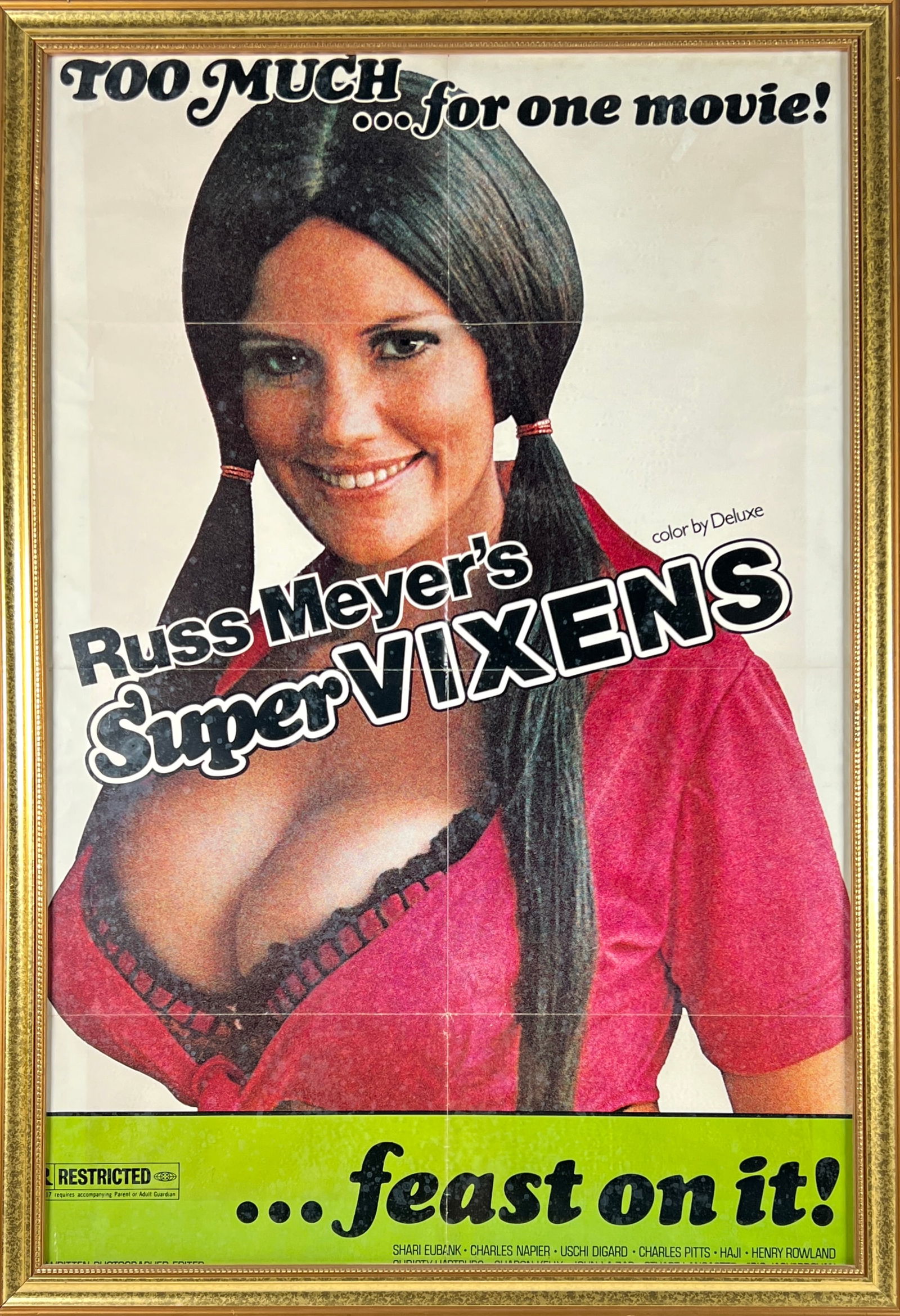SUPER VIXENS MOVIE POSTER (1 of 1)