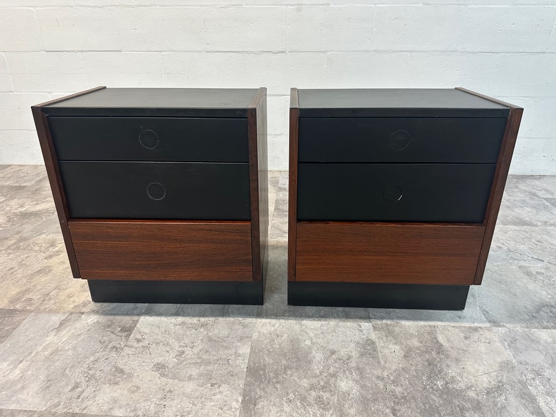 DYRLUND ROSEWOOD END NIGHT STANDS (1 of 5)