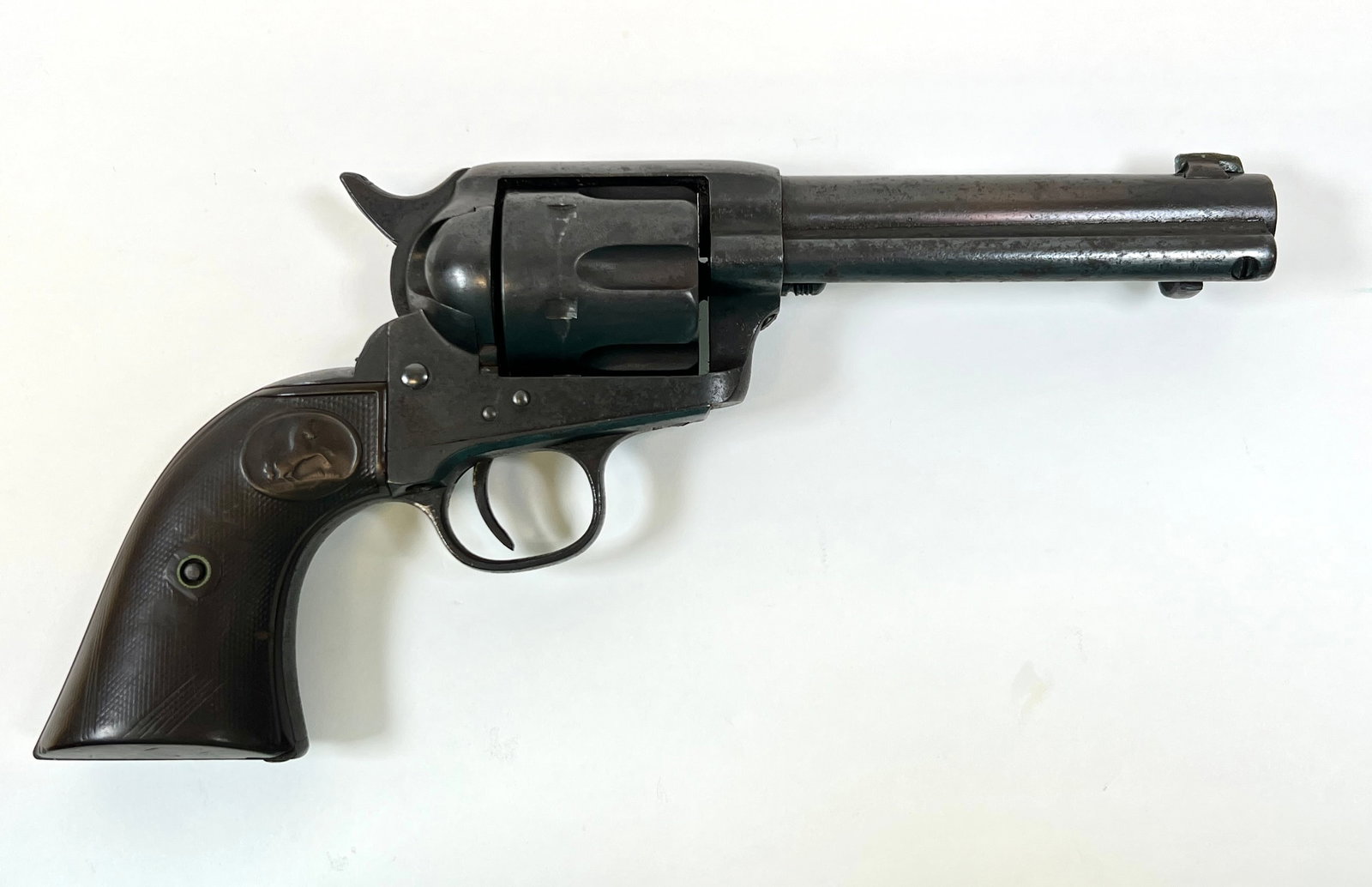 COLT FRONTIER SIX SHOOTER PISTOL: 44-40 WIN. C.1875. SOLD AS ANTIQUE. S/N 159387.