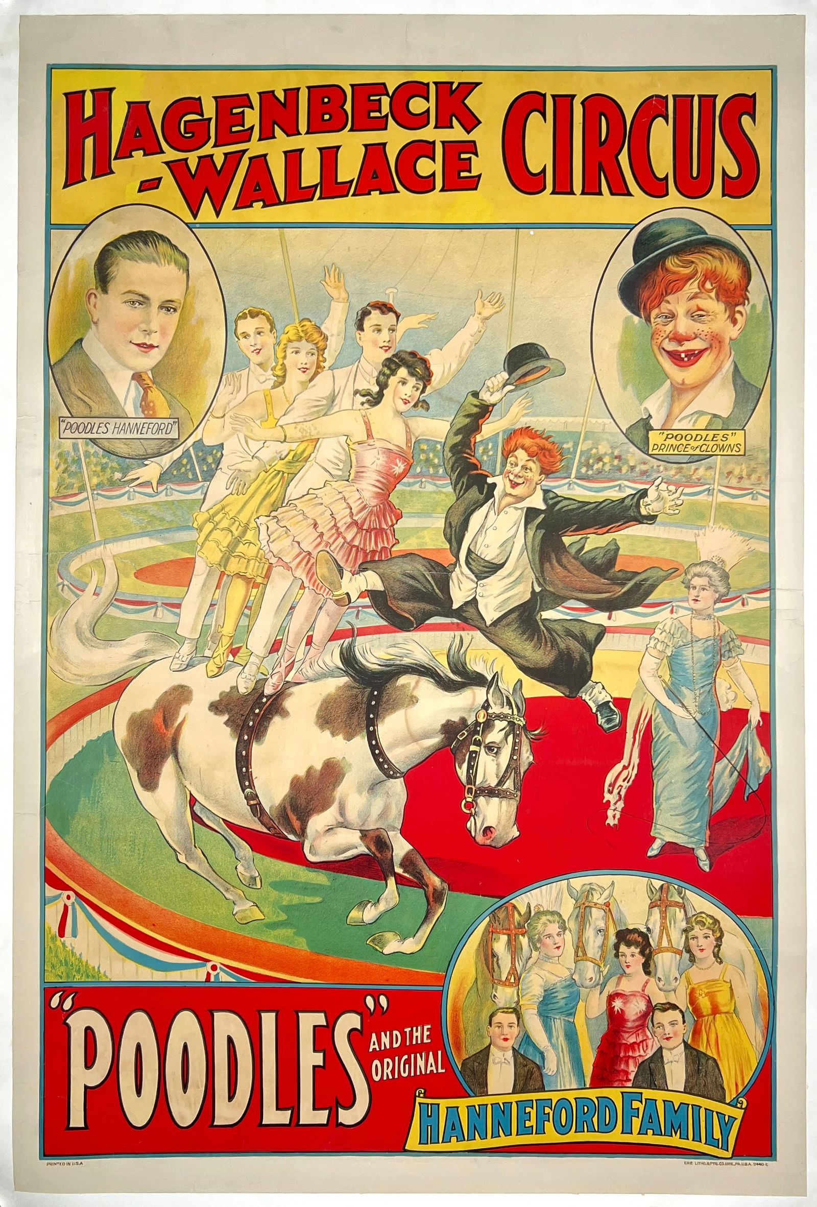 HAGENBECK-WALLACE CIRCUS POSTER (1 of 1)