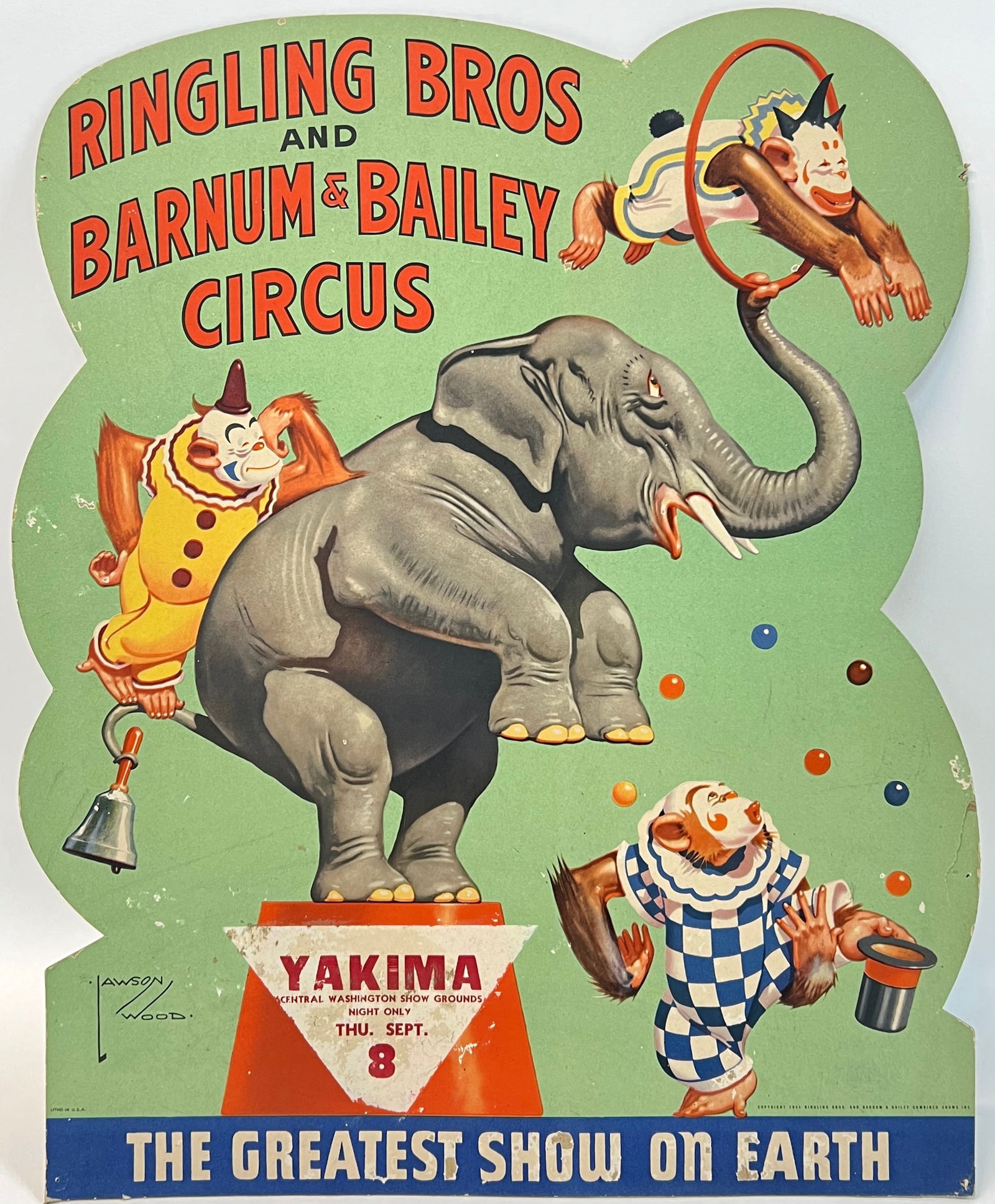 RINGLING BROS. BARNUM BAILEY CIRCUS ADVERTISING (1 of 1)
