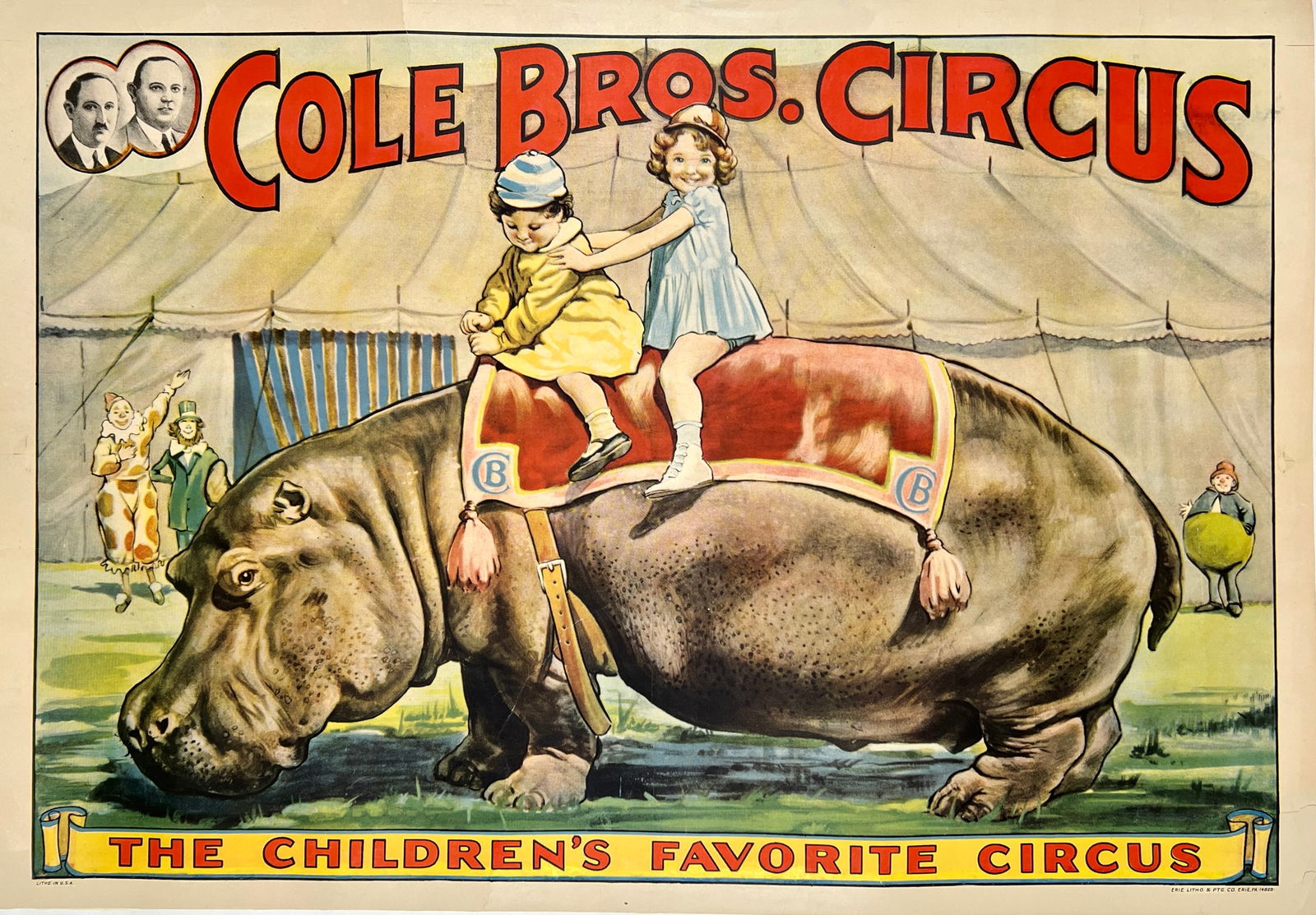 COLE BROS. CIRCUS POSTER (1 of 1)