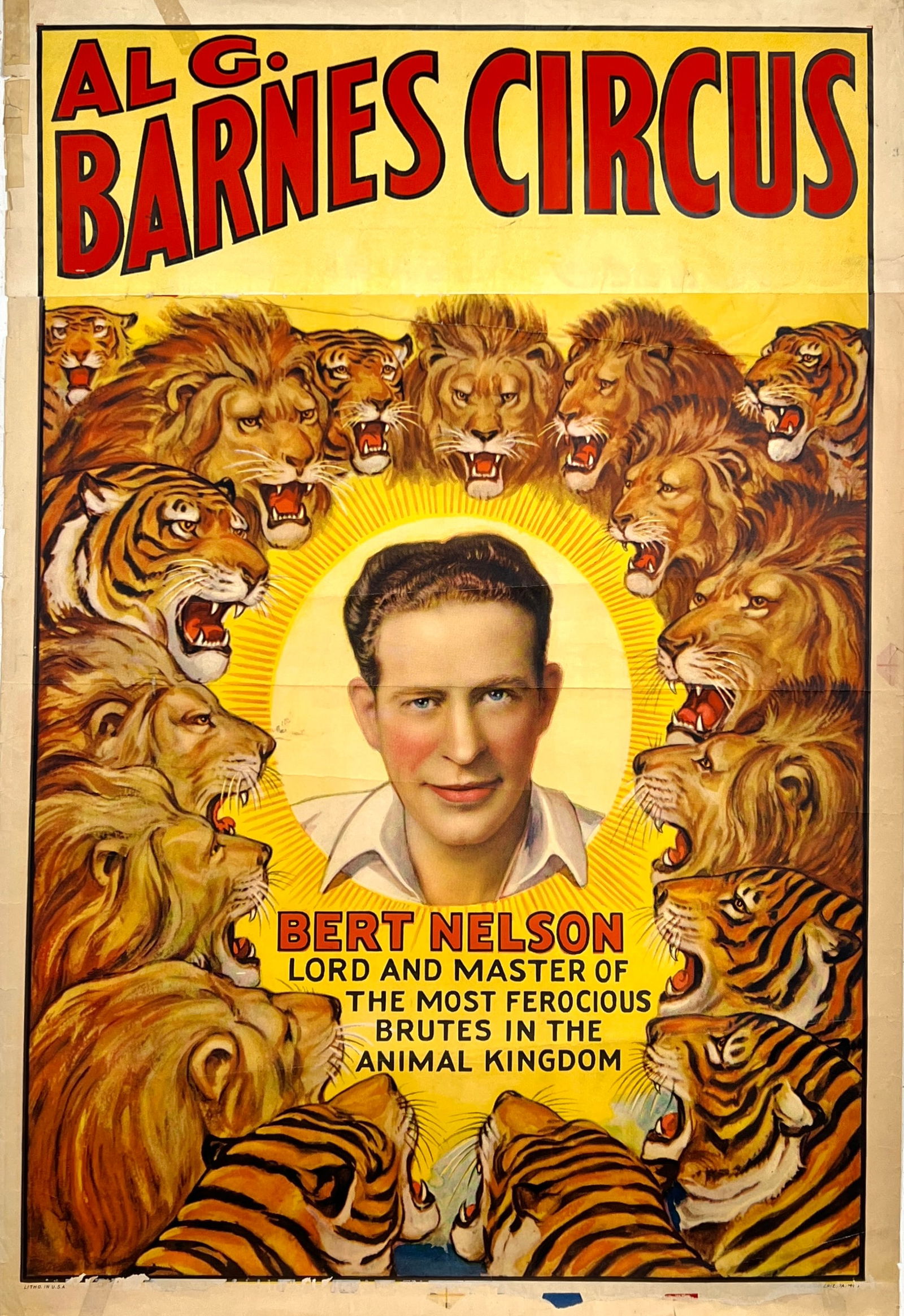 AL G. BARNES CIRCUS POSTER (1 of 1)