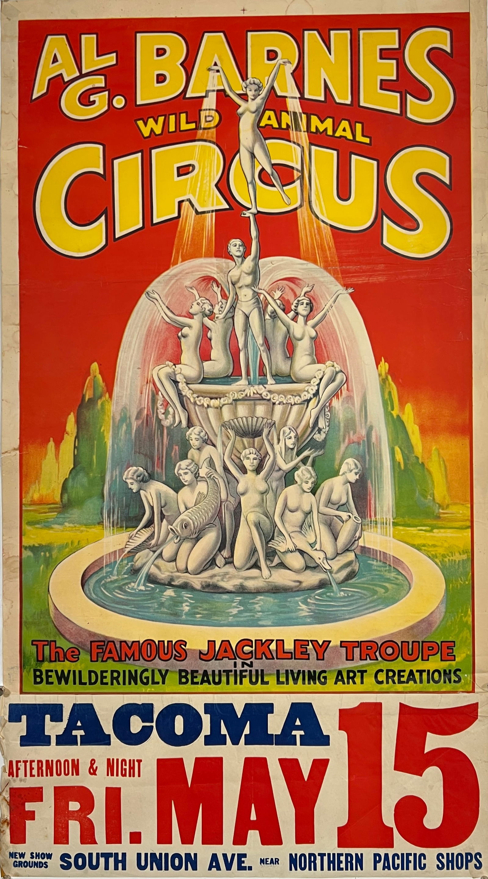 AL G. BARNES CIRCUS POSTER (1 of 1)
