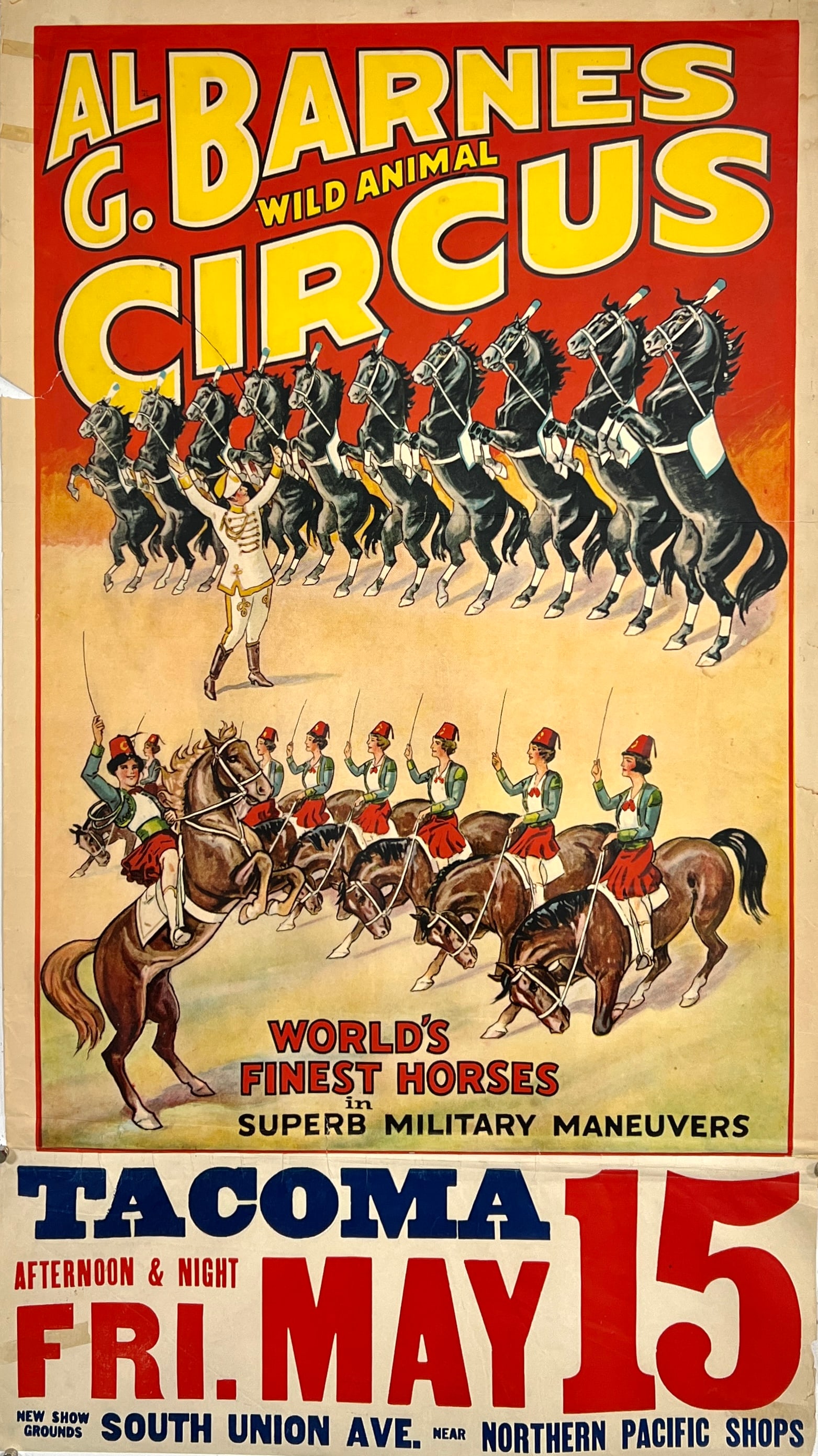 AL G. BARNES CIRCUS POSTER (1 of 1)