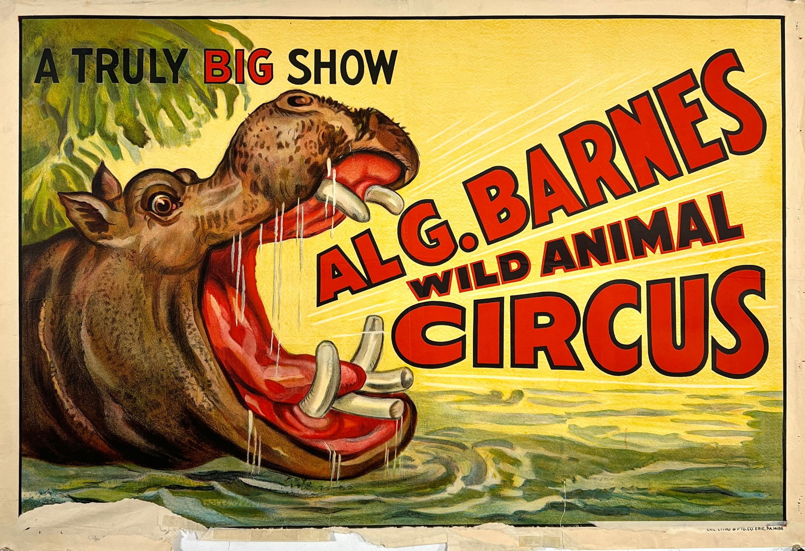 AL G. BARNES CIRCUS POSTER (1 of 1)