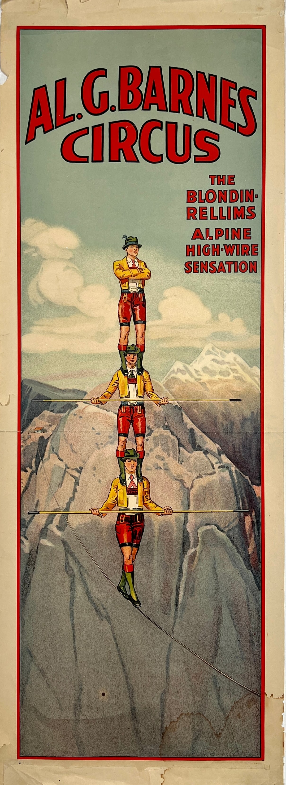 AL G. BARNES CIRCUS POSTER (1 of 1)